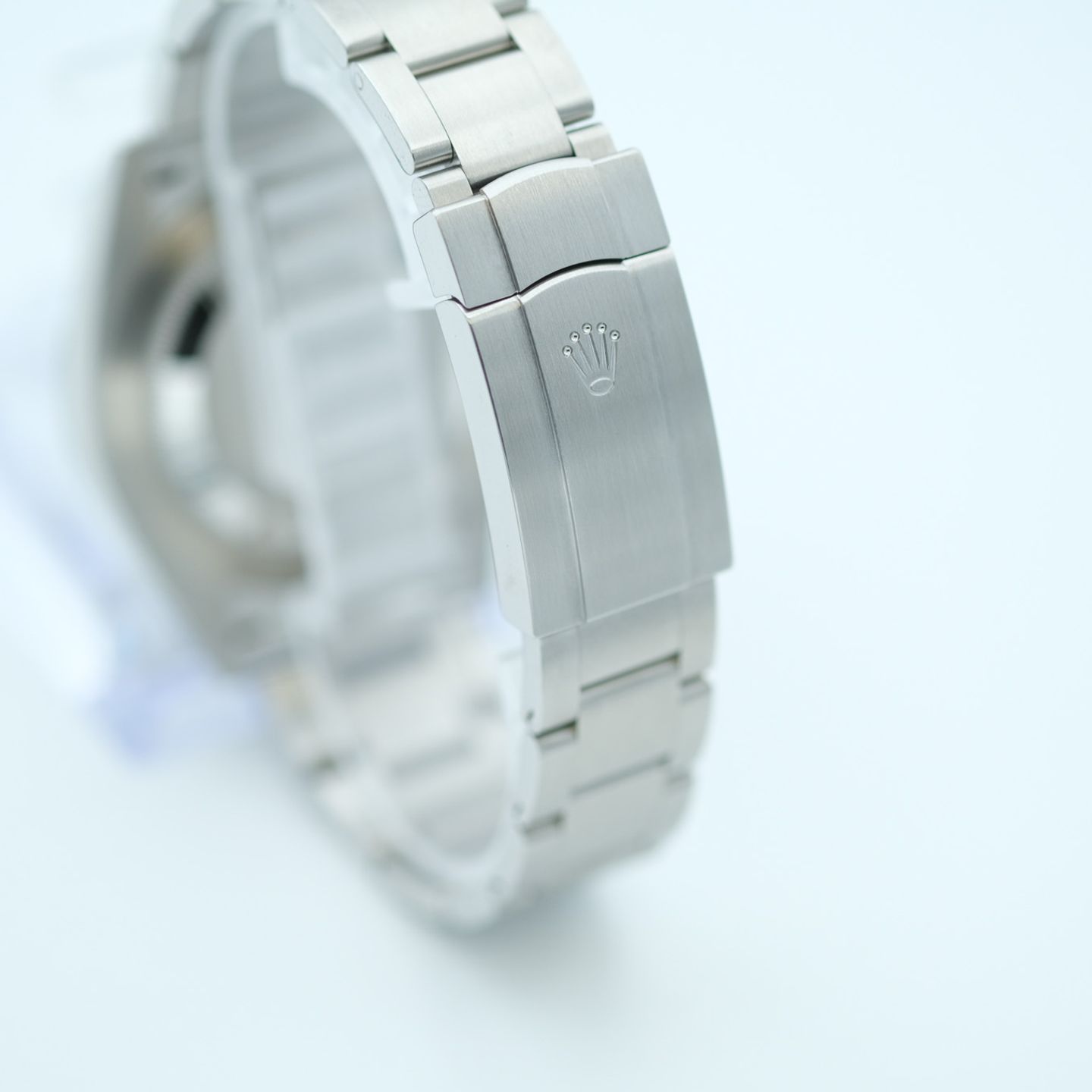 Rolex Oyster Perpetual 41 124300 (2023) - Green dial 41 mm Steel case (8/8)