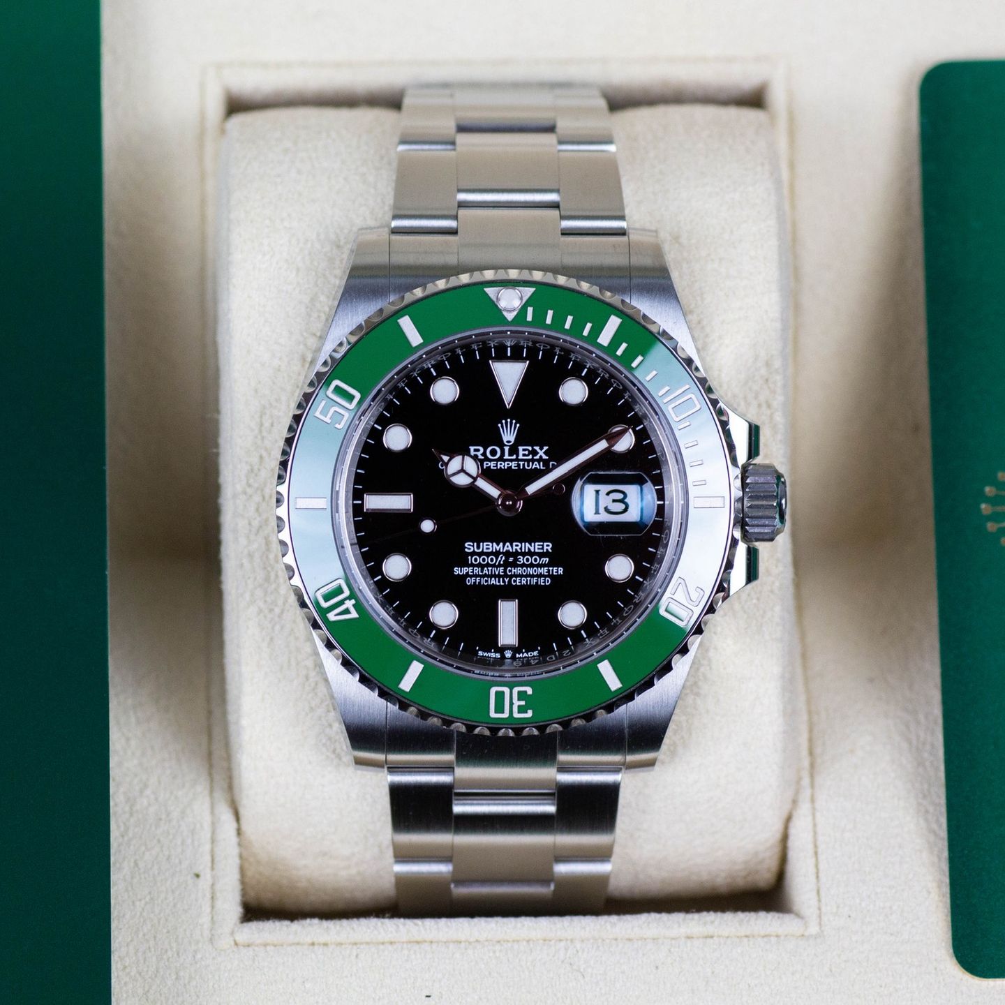 Rolex Submariner Date 126610LV (2024) - Black dial 41 mm Steel case (1/8)