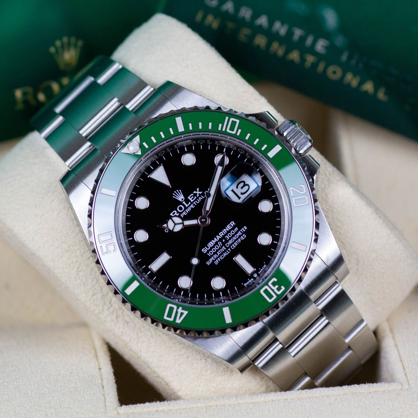 Rolex Submariner Date 126610LV (2024) - Zwart wijzerplaat 41mm Staal (8/8)