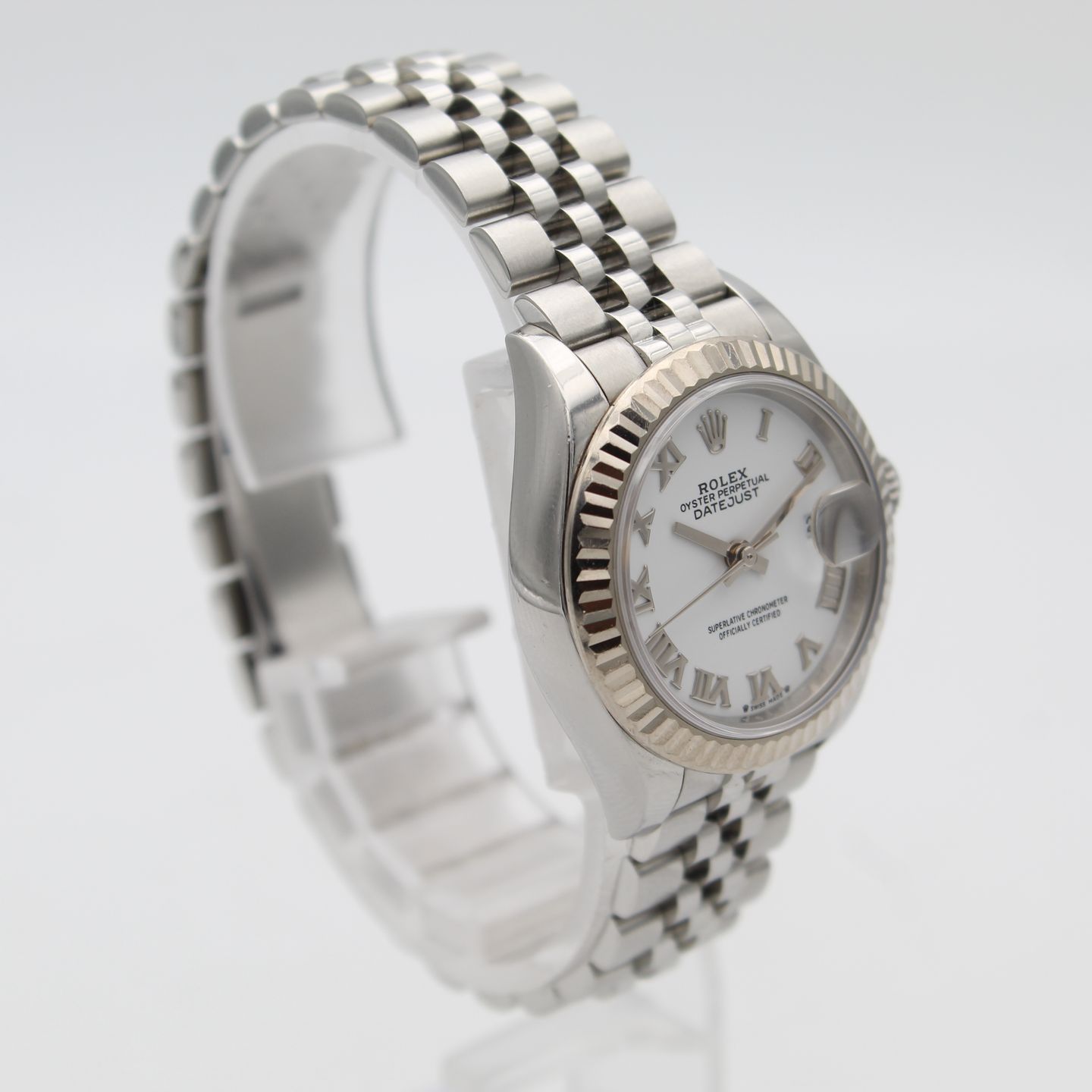 Rolex Lady-Datejust 279174 (2022) - White dial 28 mm Steel case (4/8)