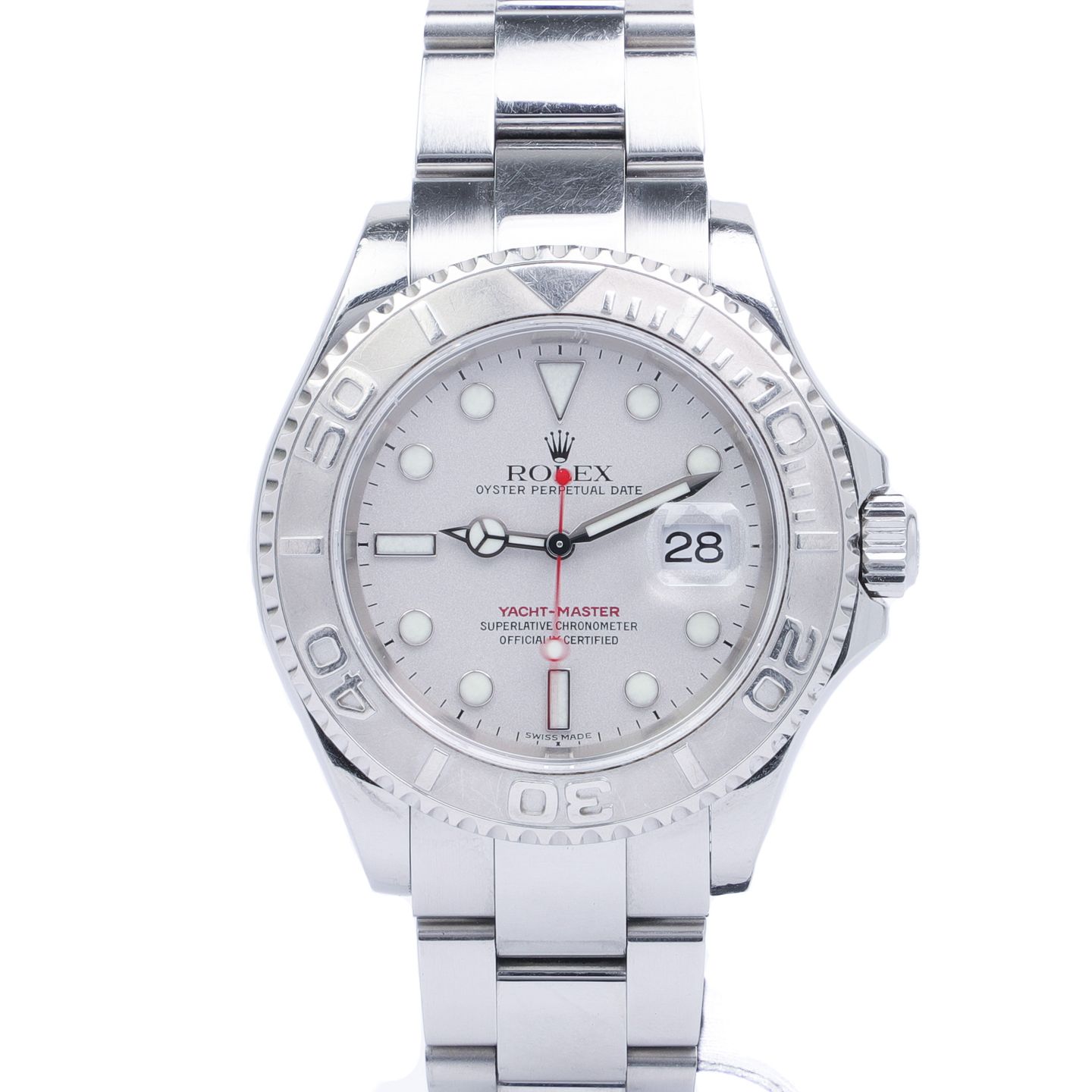 Rolex Yacht-Master 40 16622 (2003) - Grey dial 40 mm Steel case (1/8)
