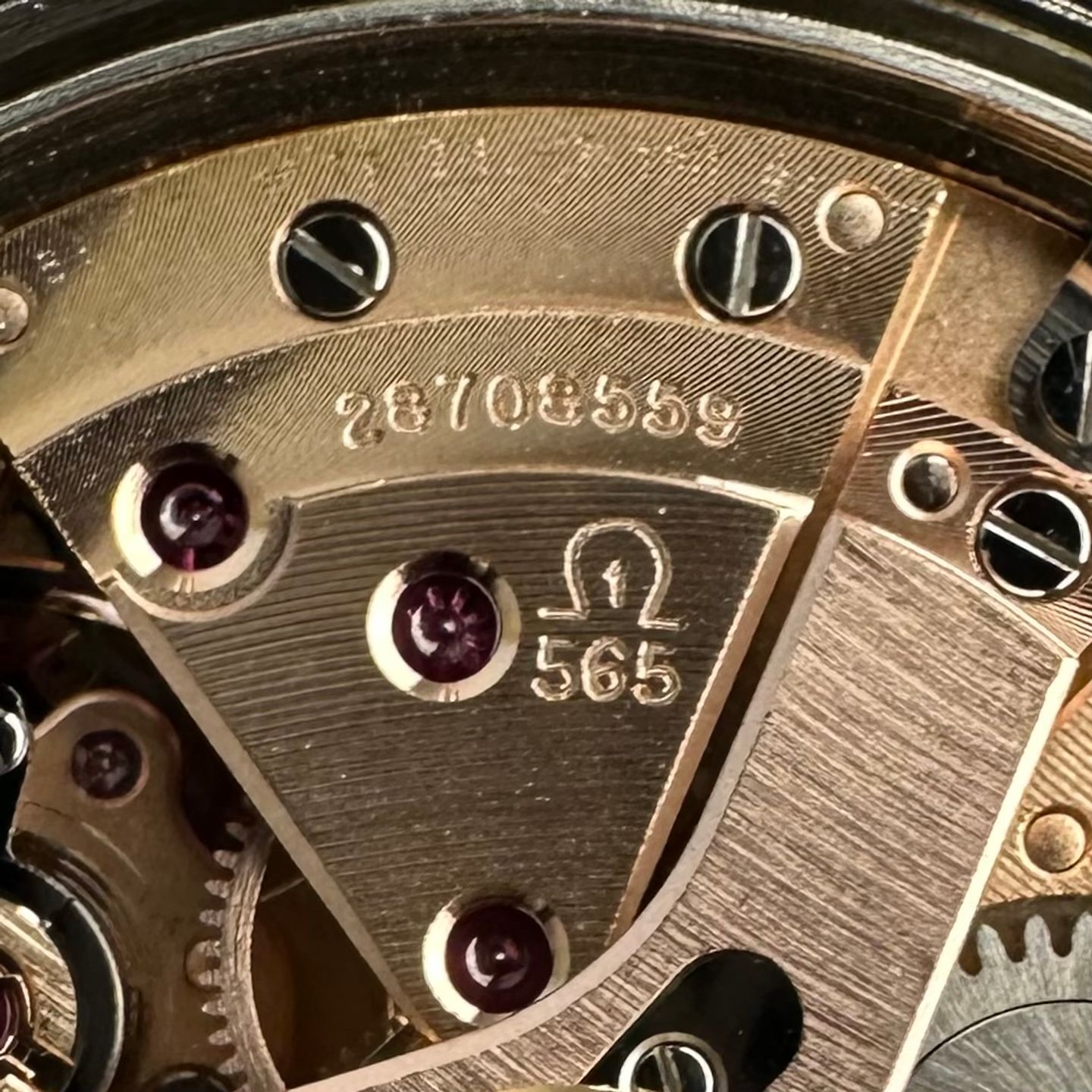 Omega Genève 166.041 (1969) - Wit wijzerplaat 34mm Staal (4/8)