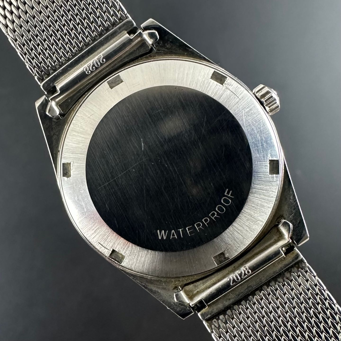 Omega Genève 166.041 (1969) - Wit wijzerplaat 34mm Staal (3/8)