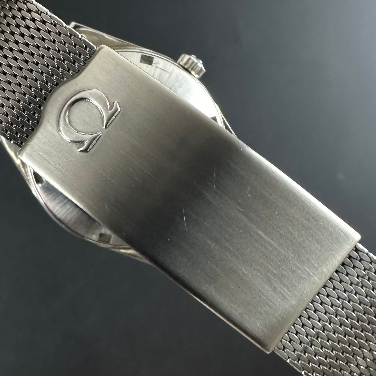 Omega Genève 166.041 (1969) - Wit wijzerplaat 34mm Staal (7/8)