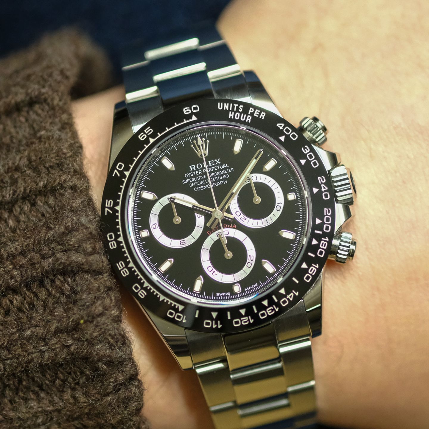 Rolex Daytona 116500LN (2020) - Black dial 40 mm Steel case (1/8)