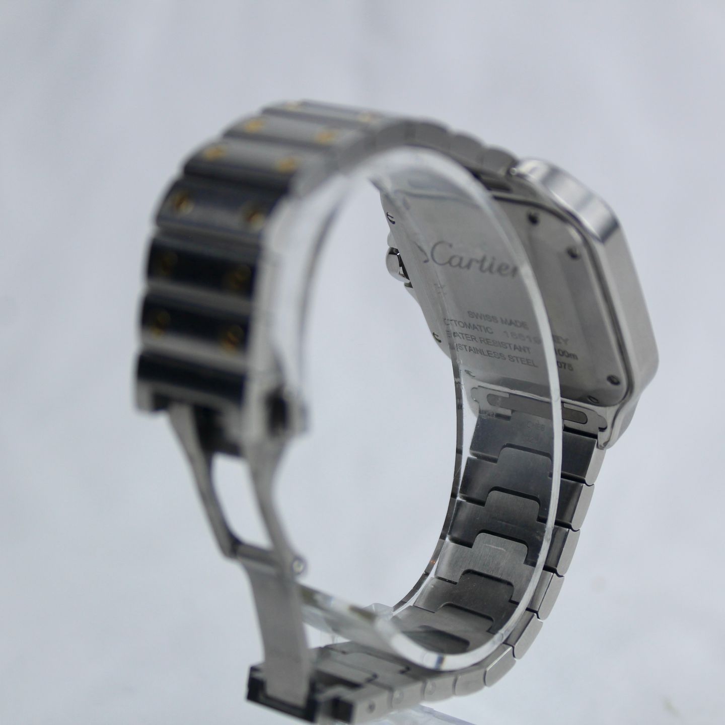 Cartier Santos W2SA0016 (2024) - Silver dial 35 mm Steel case (6/8)