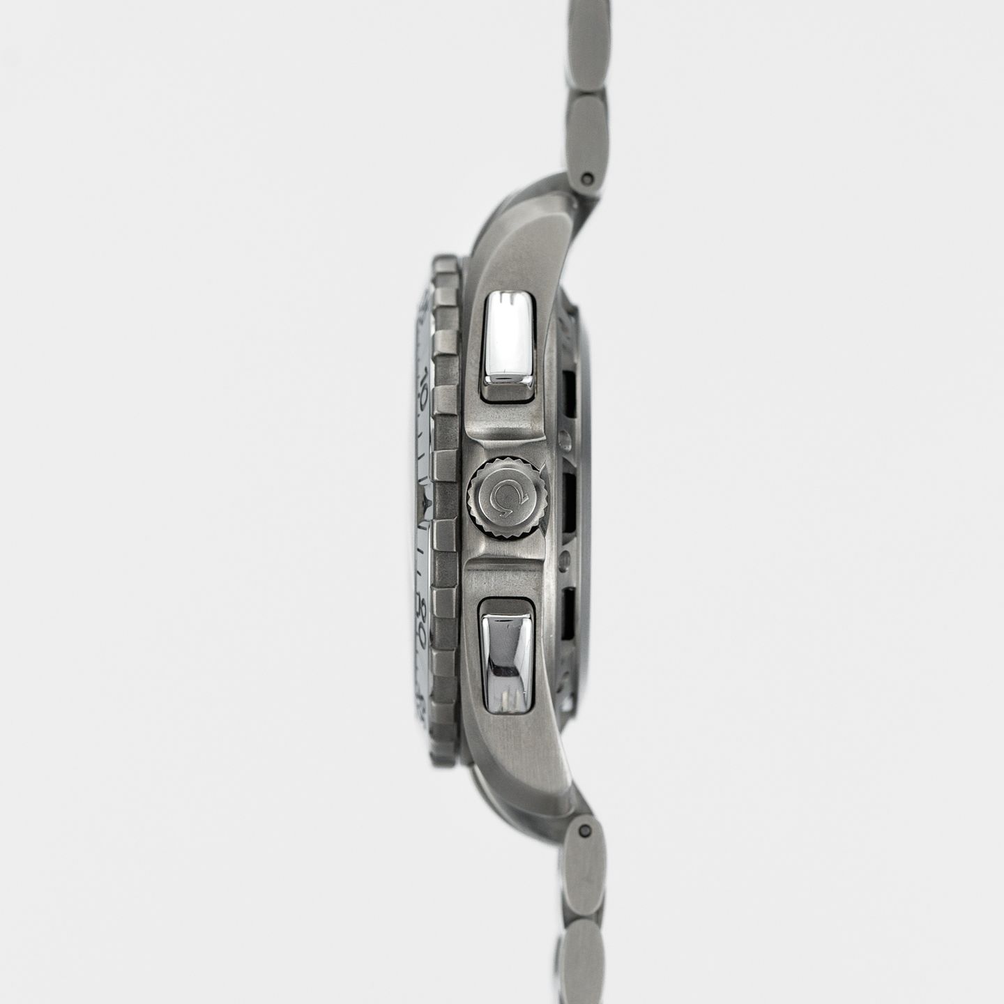 Omega Speedmaster 3290.50 (Unknown (random serial)) - Grey dial 42 mm Titanium case (4/8)