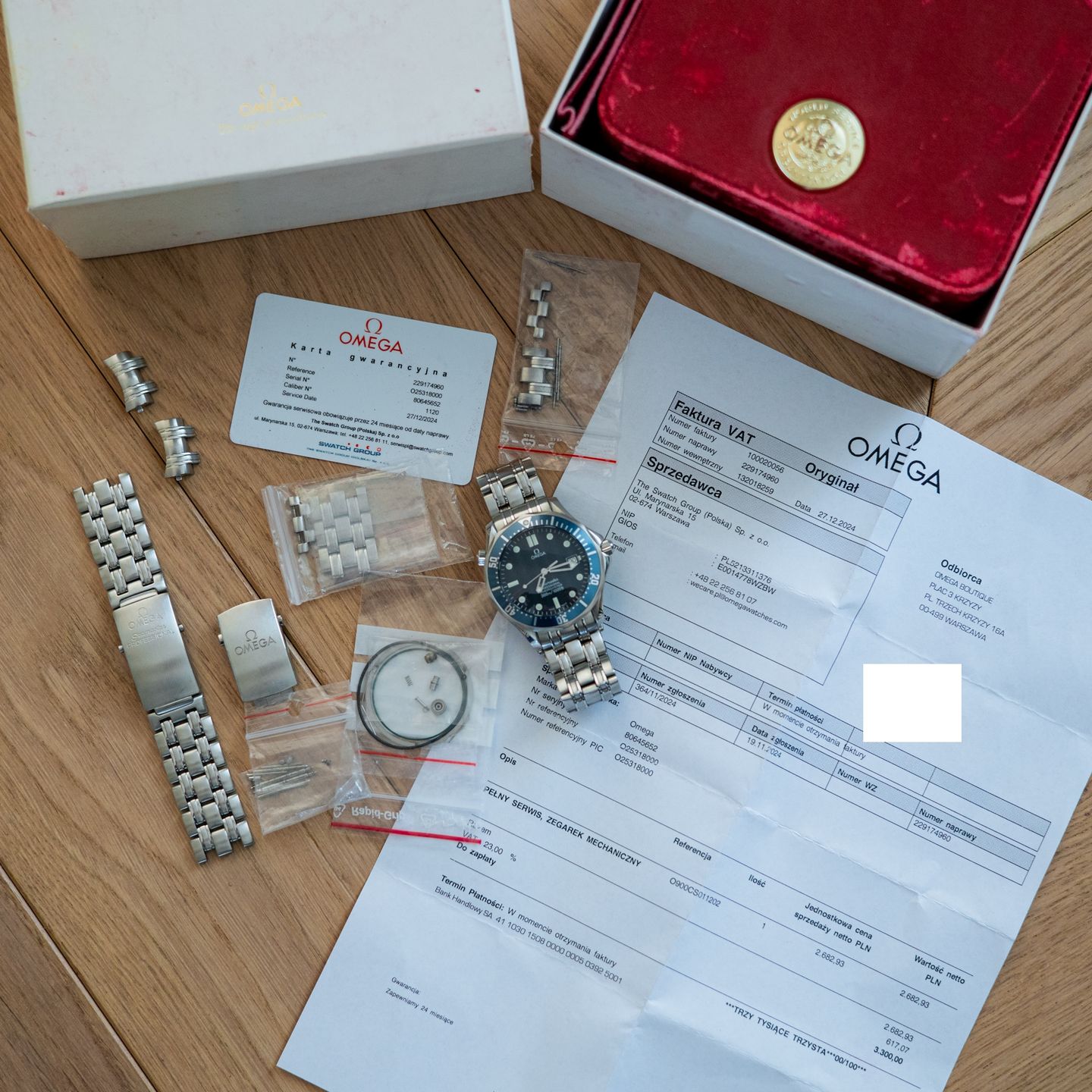 Omega Seamaster Diver 300 M 2531.80.00 (Onbekend (willekeurig serienummer)) - Blauw wijzerplaat 41mm Staal (6/6)