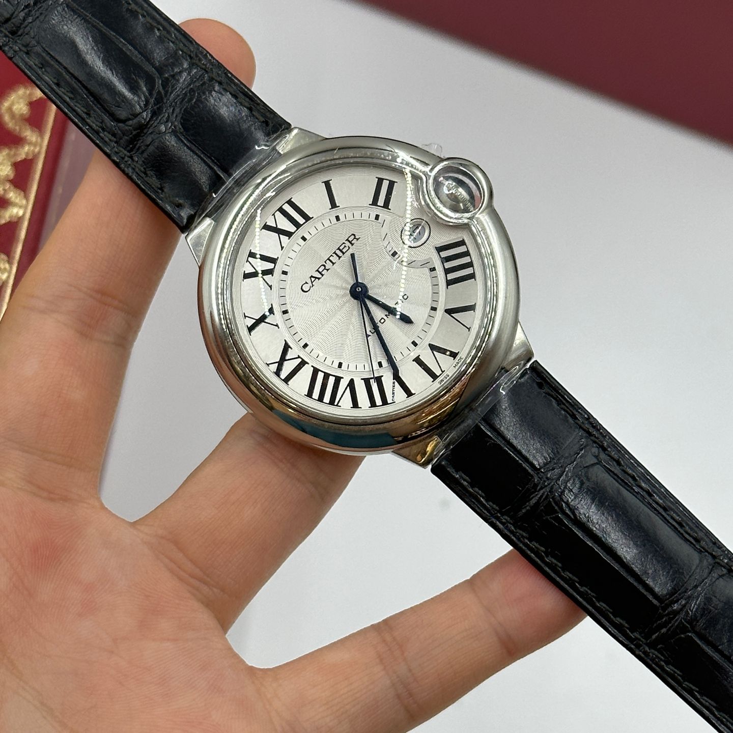 Cartier Ballon Bleu 42mm W69016Z4 - (7/8)