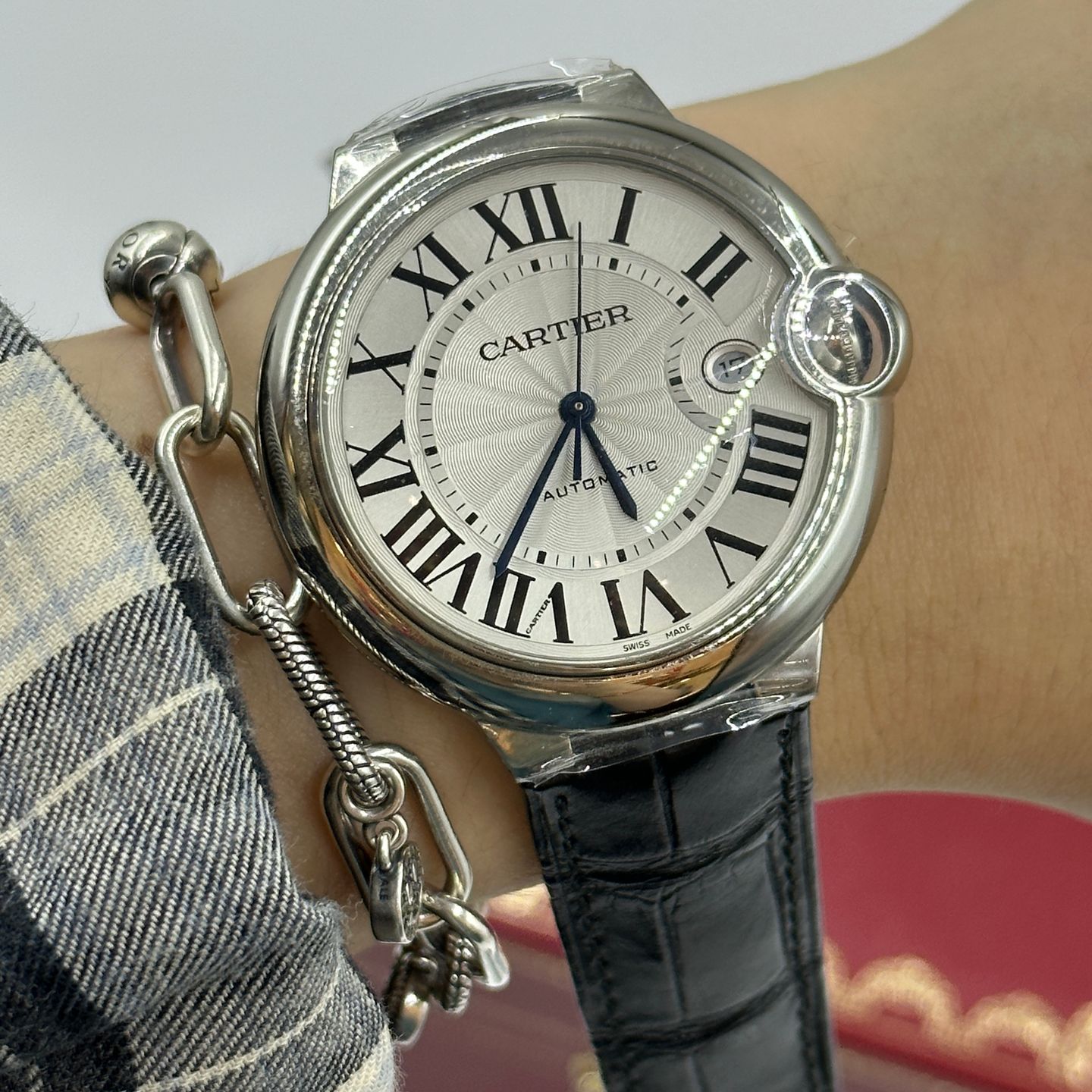 Cartier Ballon Bleu 42mm W69016Z4 - (8/8)