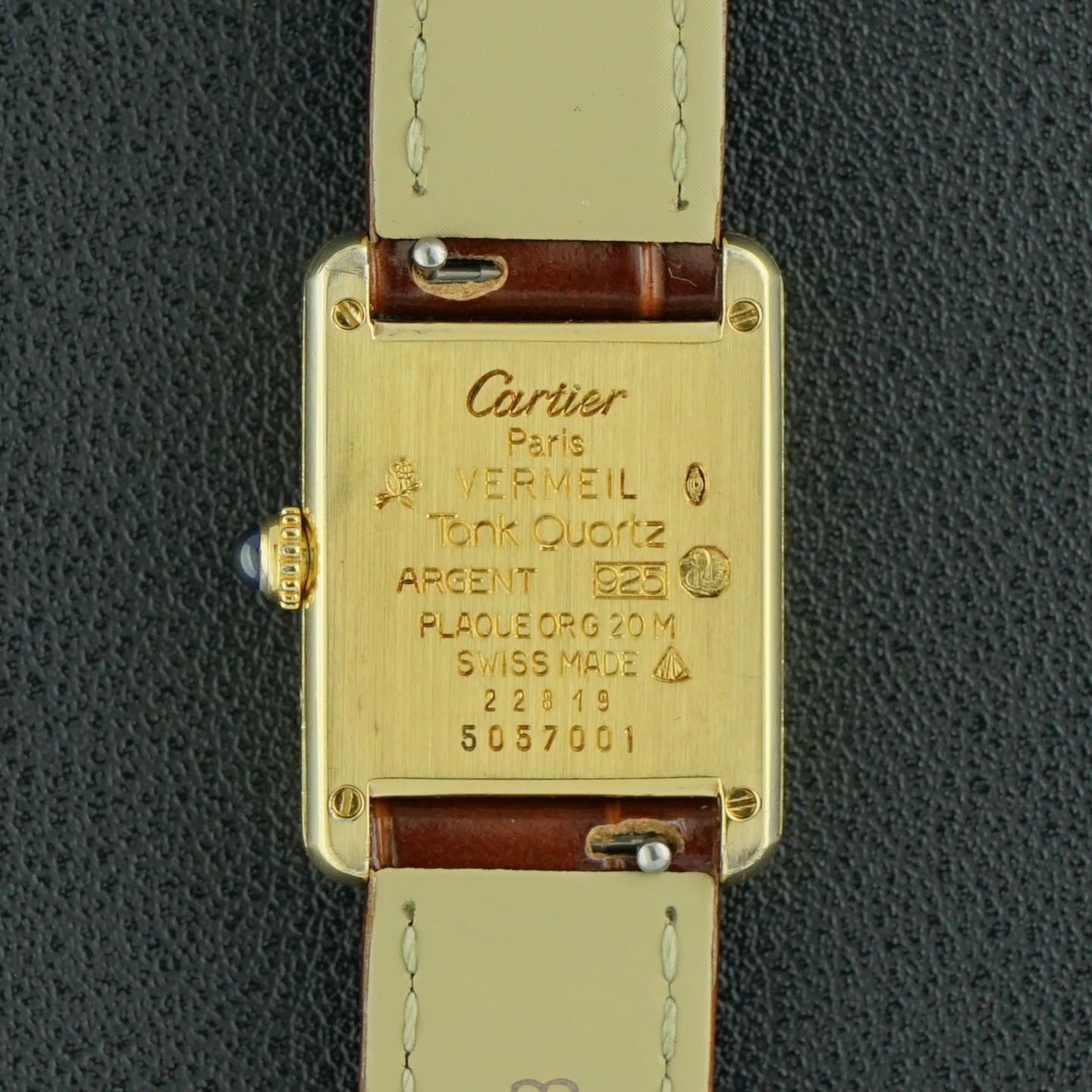 Cartier Tank Vermeil 5057001 - (3/8)