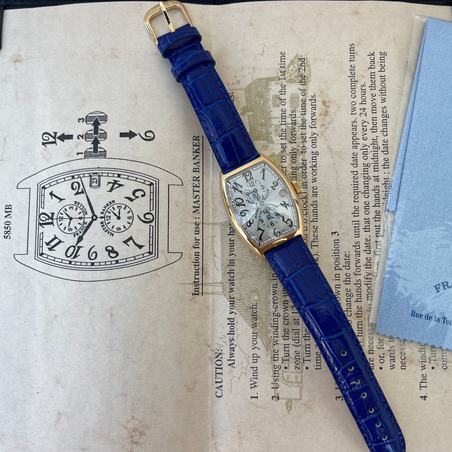 Franck Muller Master Banker 5850 MB - (8/8)