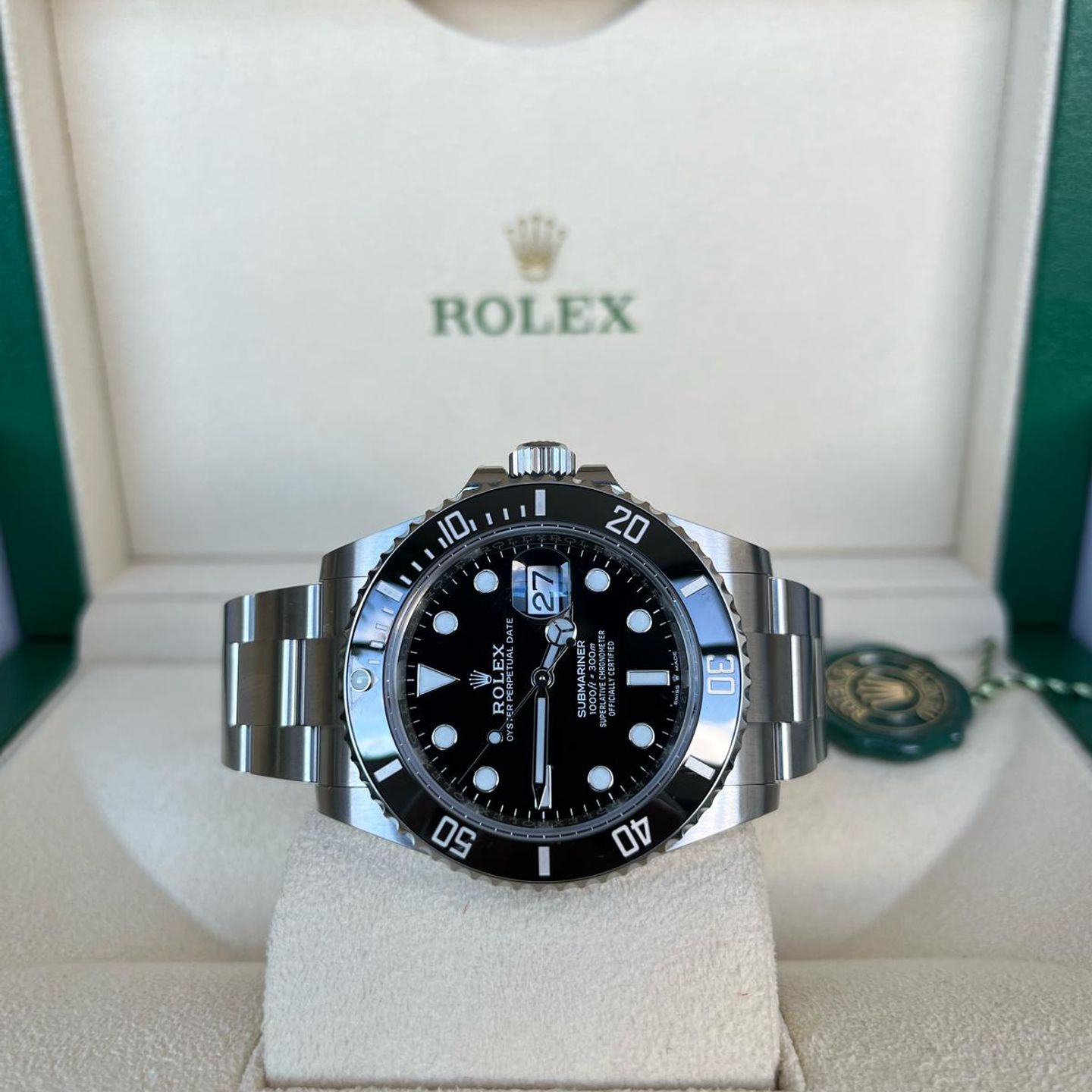 Rolex Submariner Date 126610LN (2025) - Zwart wijzerplaat 41mm Staal (2/4)