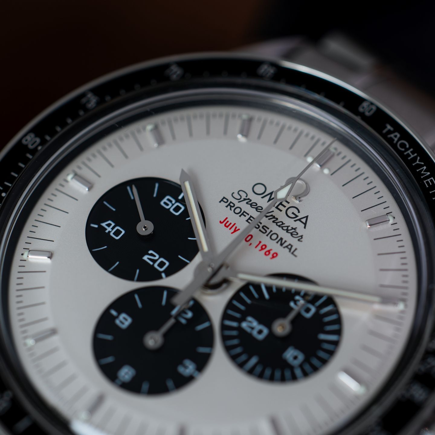 Omega Speedmaster 3569.31.00 (2011) - White dial 42 mm Steel case (4/7)