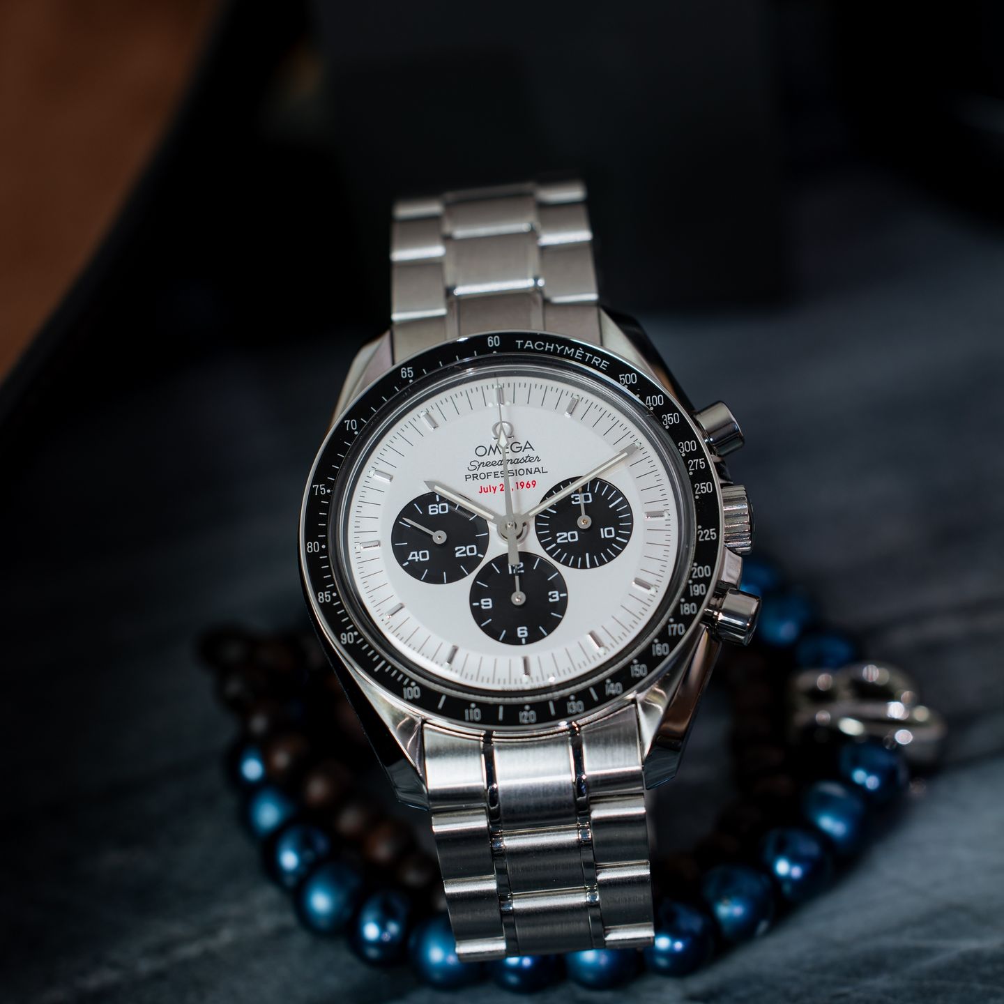 Omega Speedmaster 3569.31.00 (2011) - White dial 42 mm Steel case (1/7)