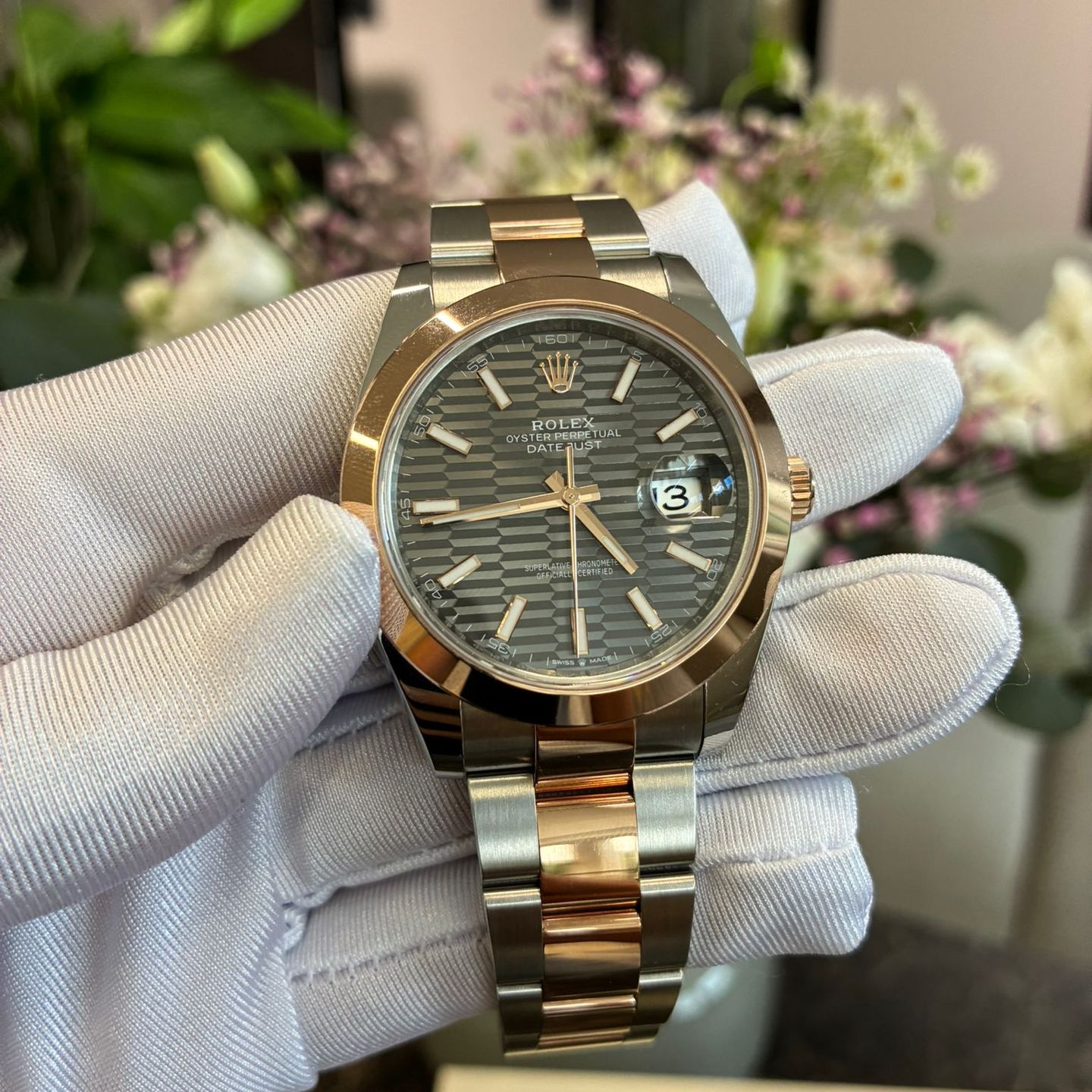 Rolex Datejust 41 126301 (2024) - Grey dial 41 mm Steel case (6/8)