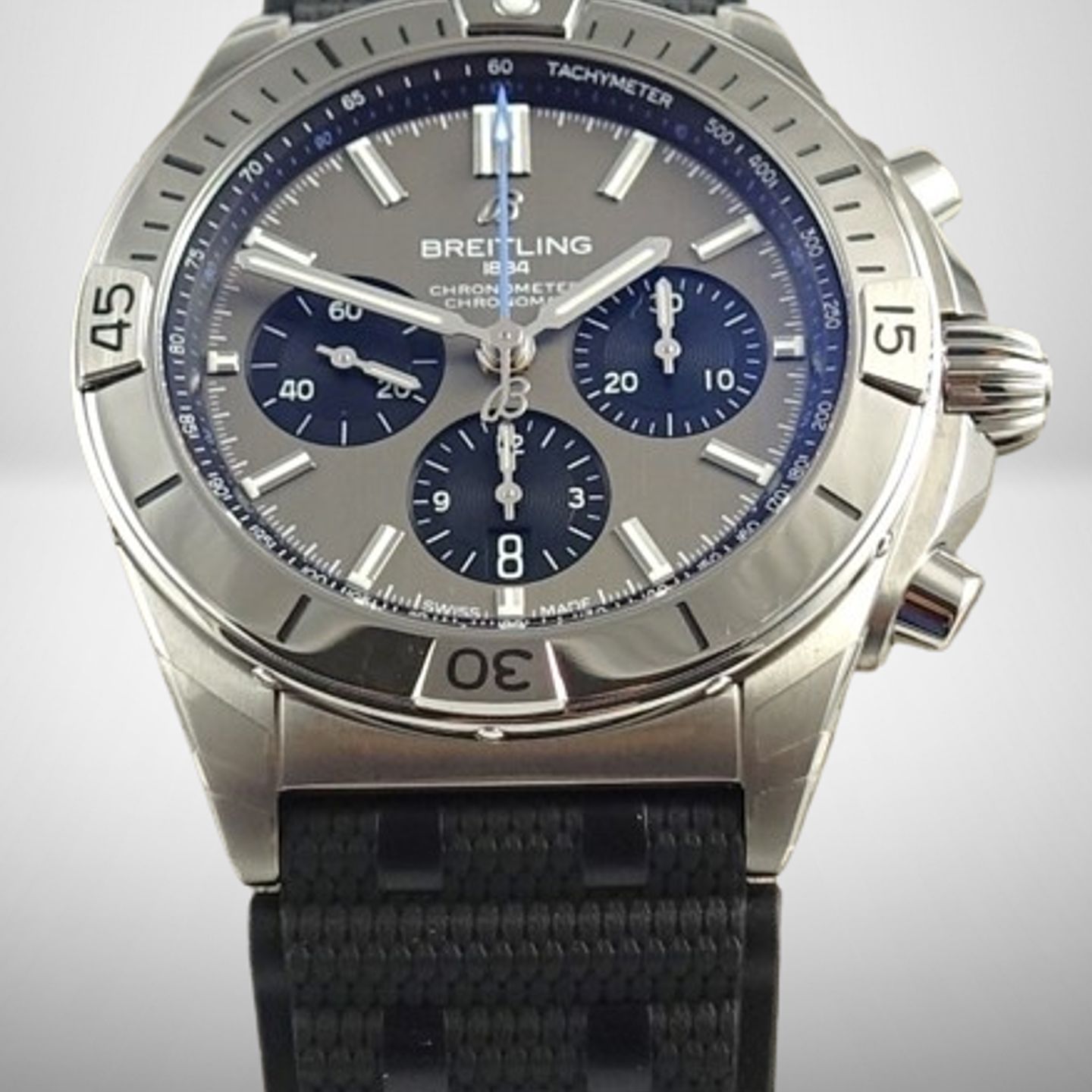 Breitling Chronomat 42 EB0134101M1S1 (2024) - Grijs wijzerplaat 42mm Titanium (1/8)