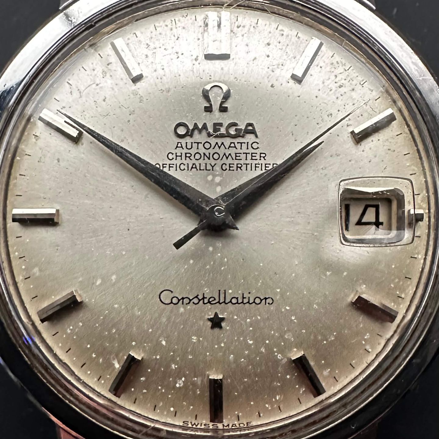 Omega Constellation 168.004 (1966) - White dial 35 mm Steel case (8/8)