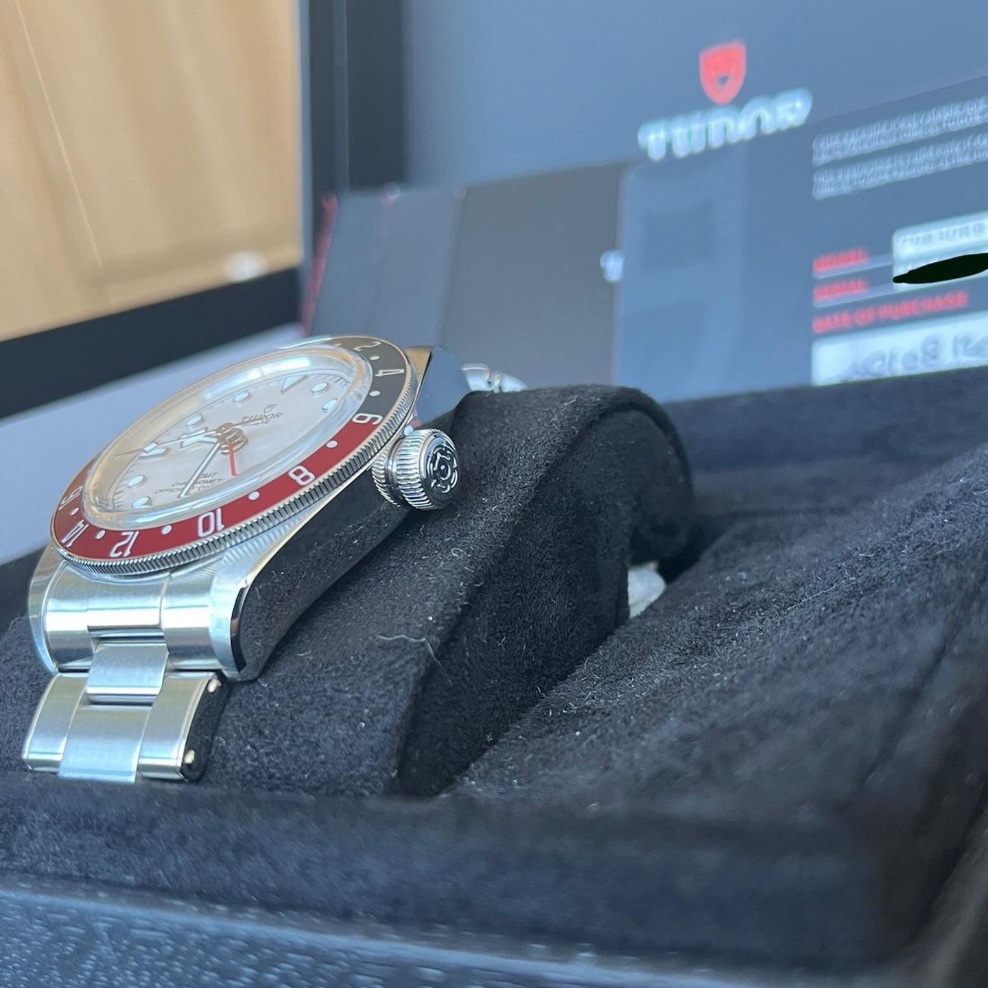 Tudor Black Bay GMT 79830RB (2025) - Zwart wijzerplaat 41mm Staal (3/5)