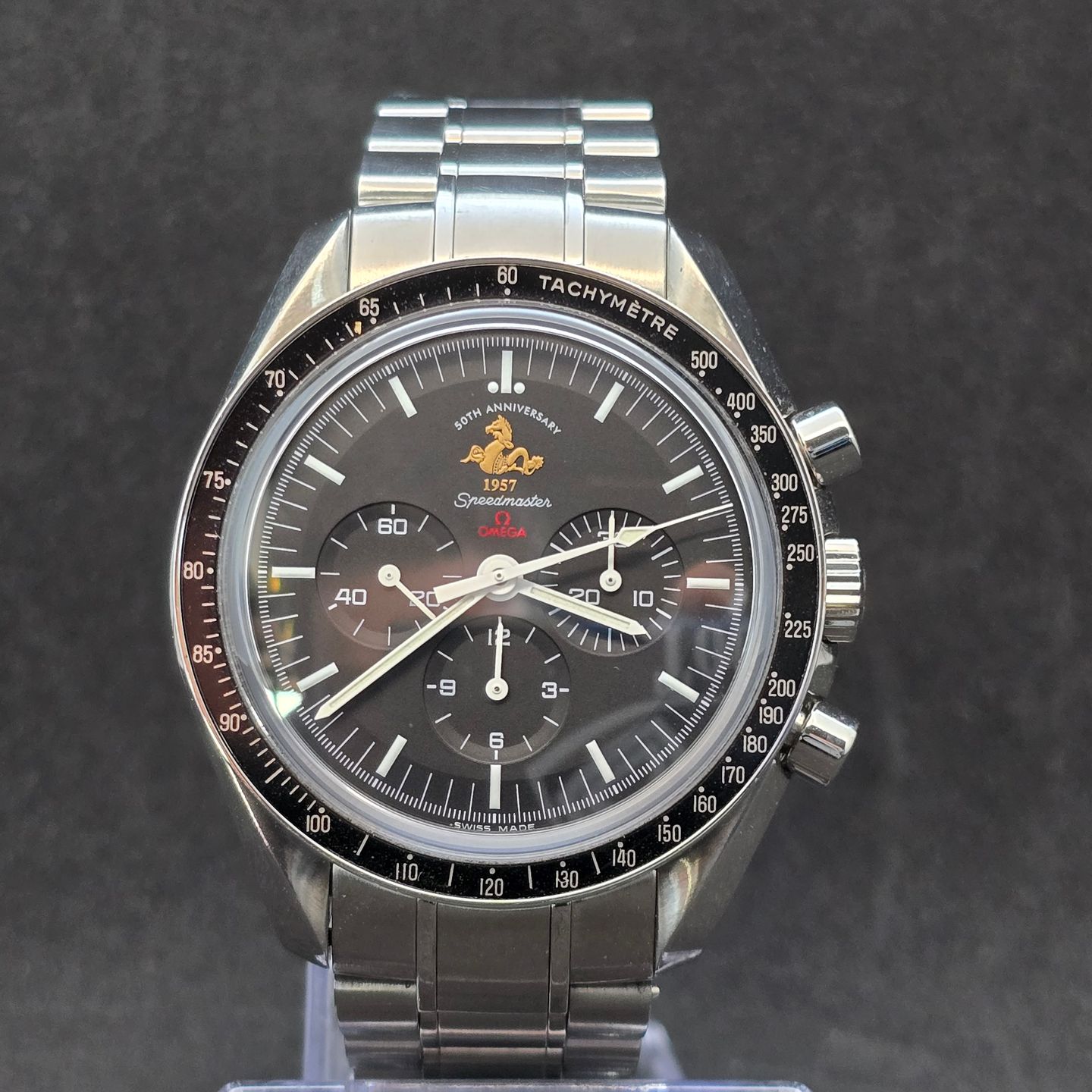 Omega Speedmaster Professional Moonwatch 311.30.42.30.01.001 (2007) - Zwart wijzerplaat 42mm Staal (2/8)