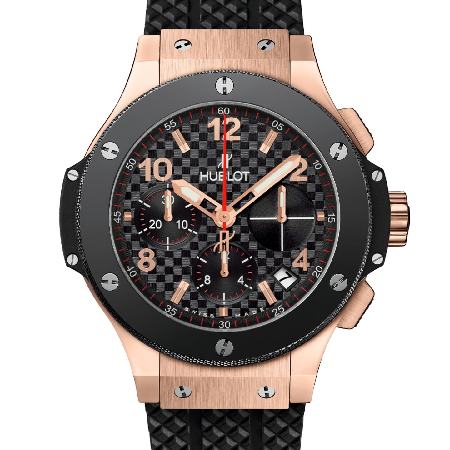 Hublot Big Bang 41 mm 341.PB.131.RX (2023) - Black dial 41 mm Rose Gold case (1/1)