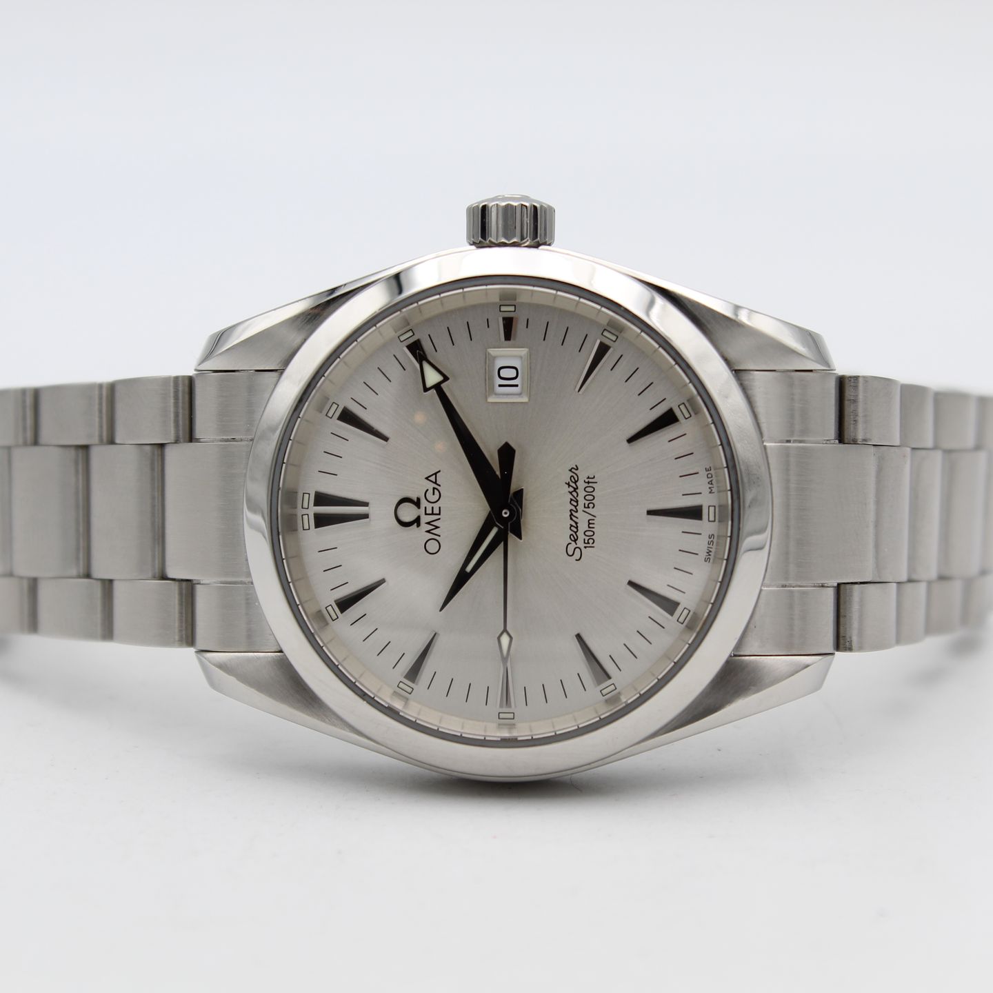 Omega Seamaster Aqua Terra 2518.30 (2005) - Zilver wijzerplaat 36mm Staal (4/8)