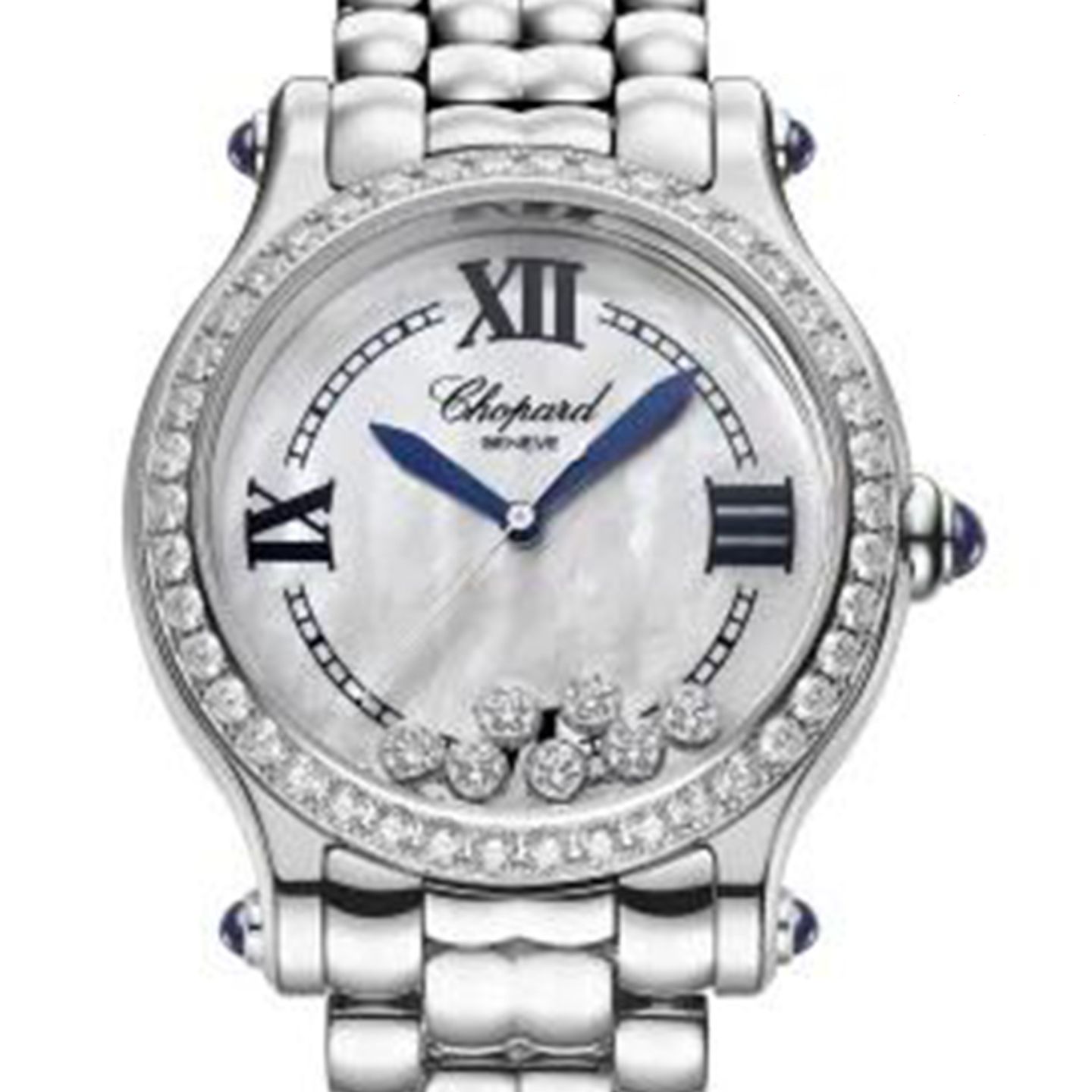 Chopard Happy Sport 278610-3002 (2022) - Pearl dial 33 mm Steel case (1/1)