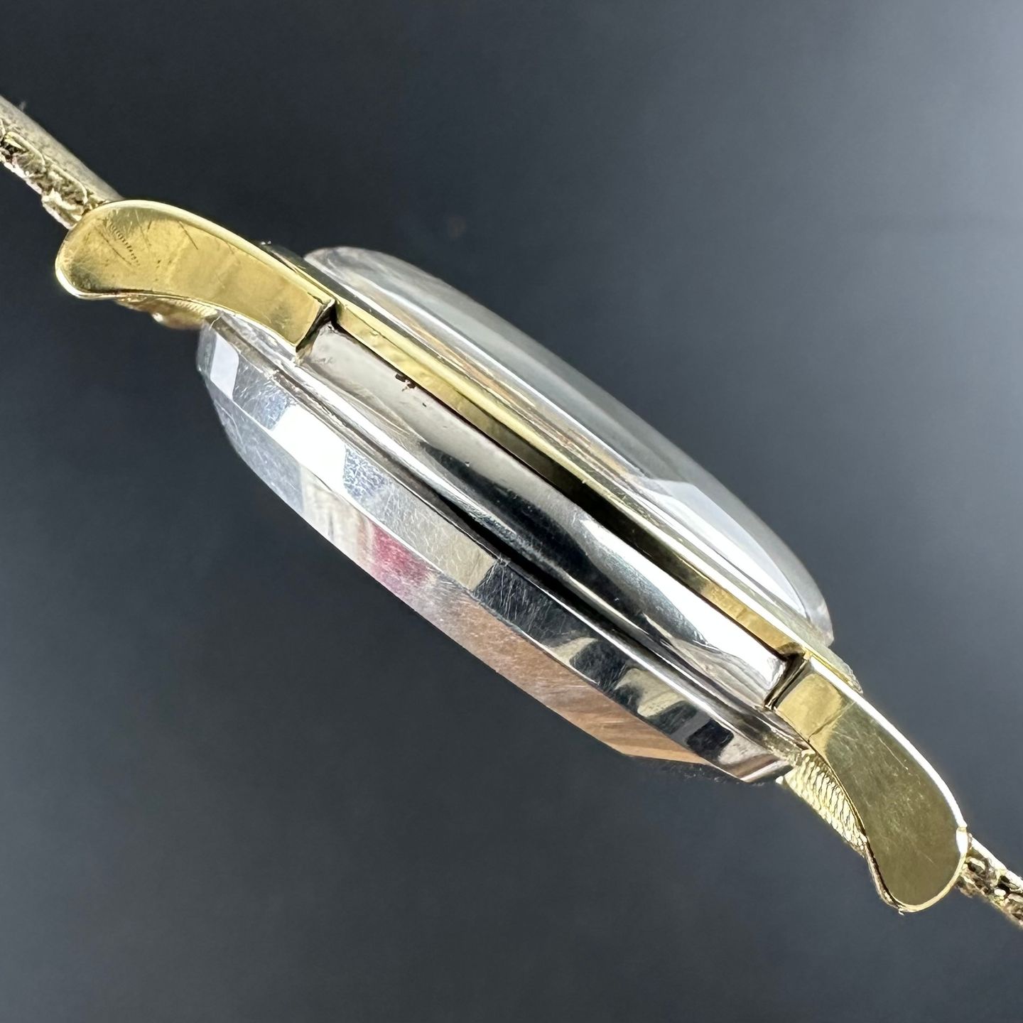 Omega Constellation 2943 (1958) - White dial 35 mm Gold/Steel case (6/8)