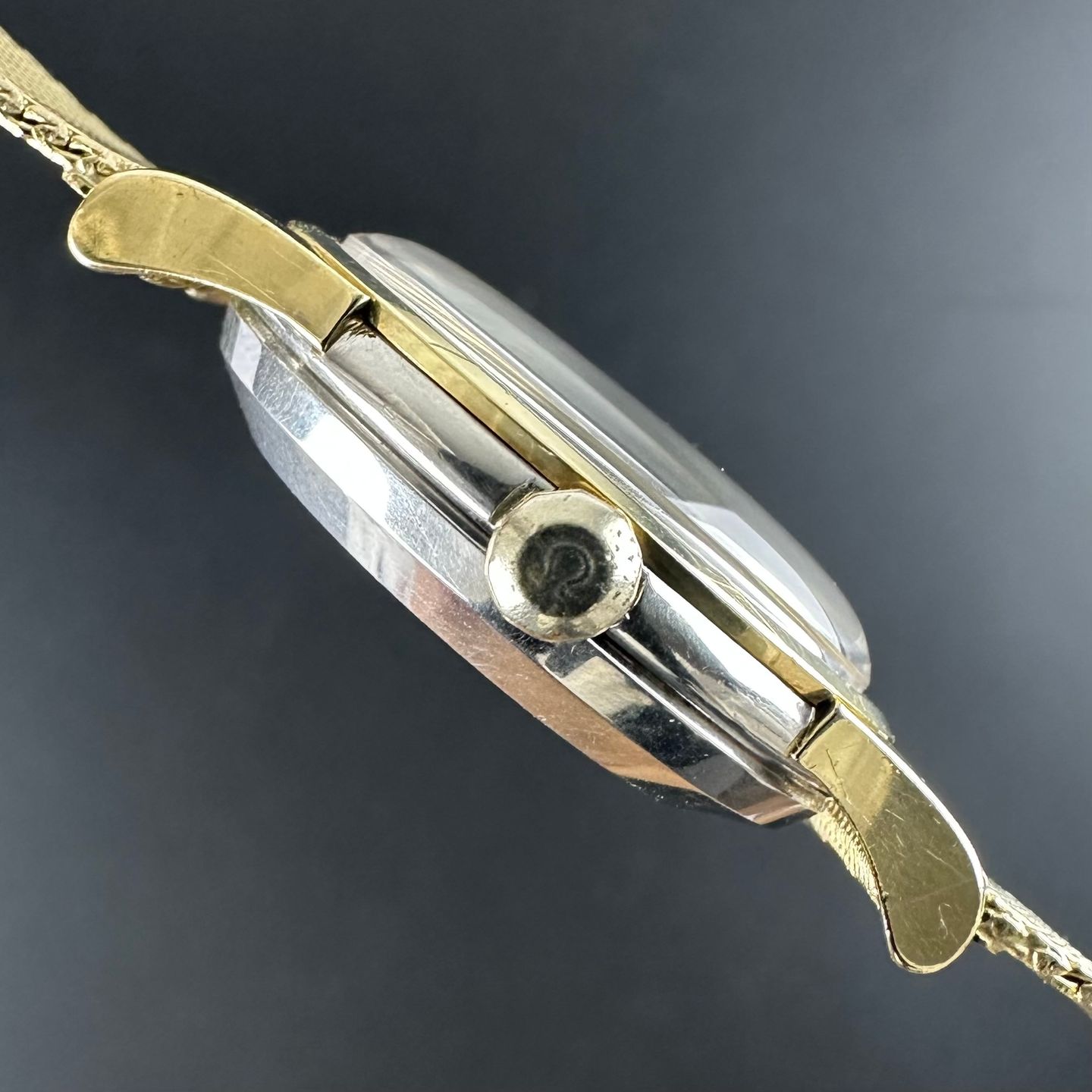 Omega Constellation 2943 (1958) - White dial 35 mm Gold/Steel case (5/8)