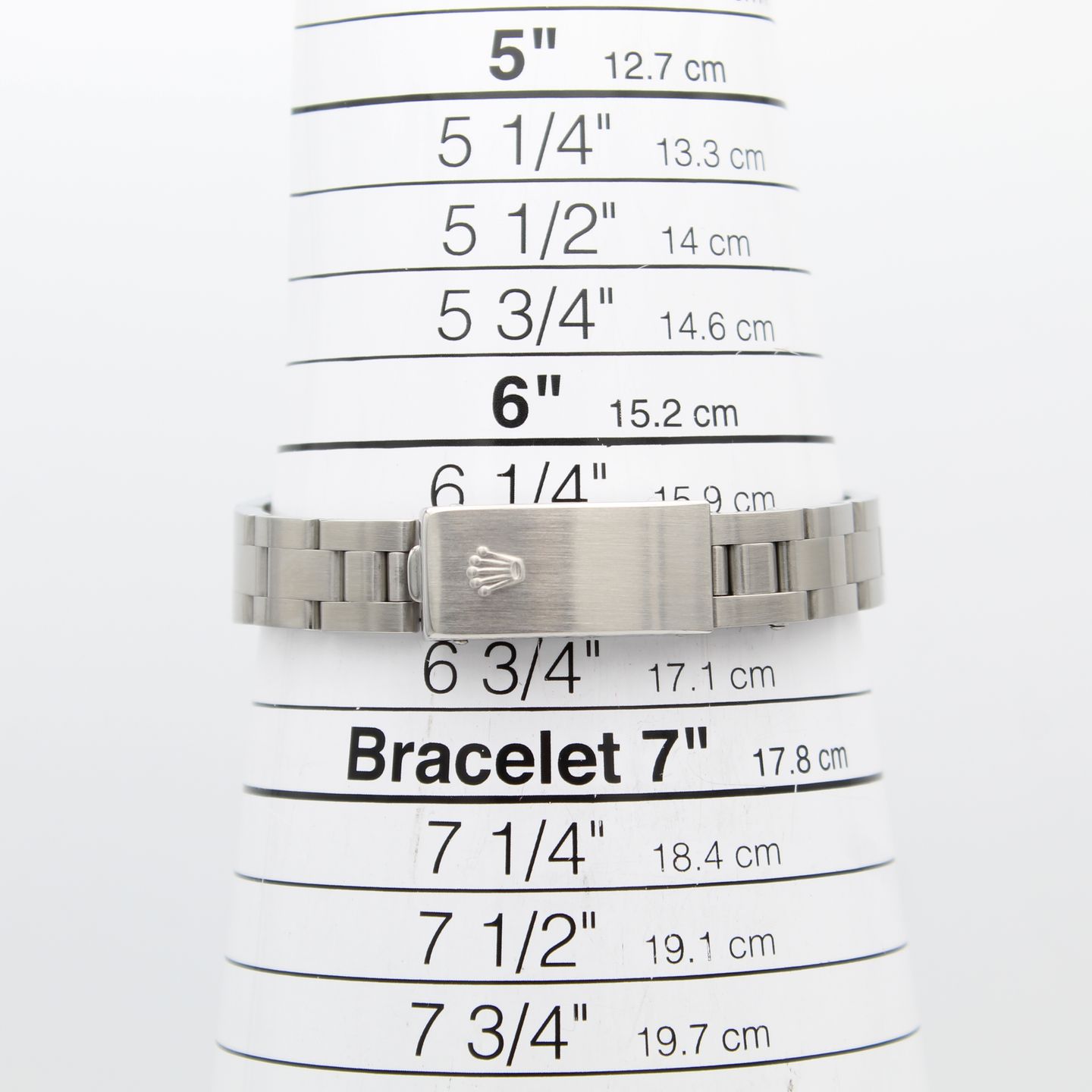 Rolex Oyster Perpetual 76080 (2001) - Zwart wijzerplaat 27mm Staal (7/8)