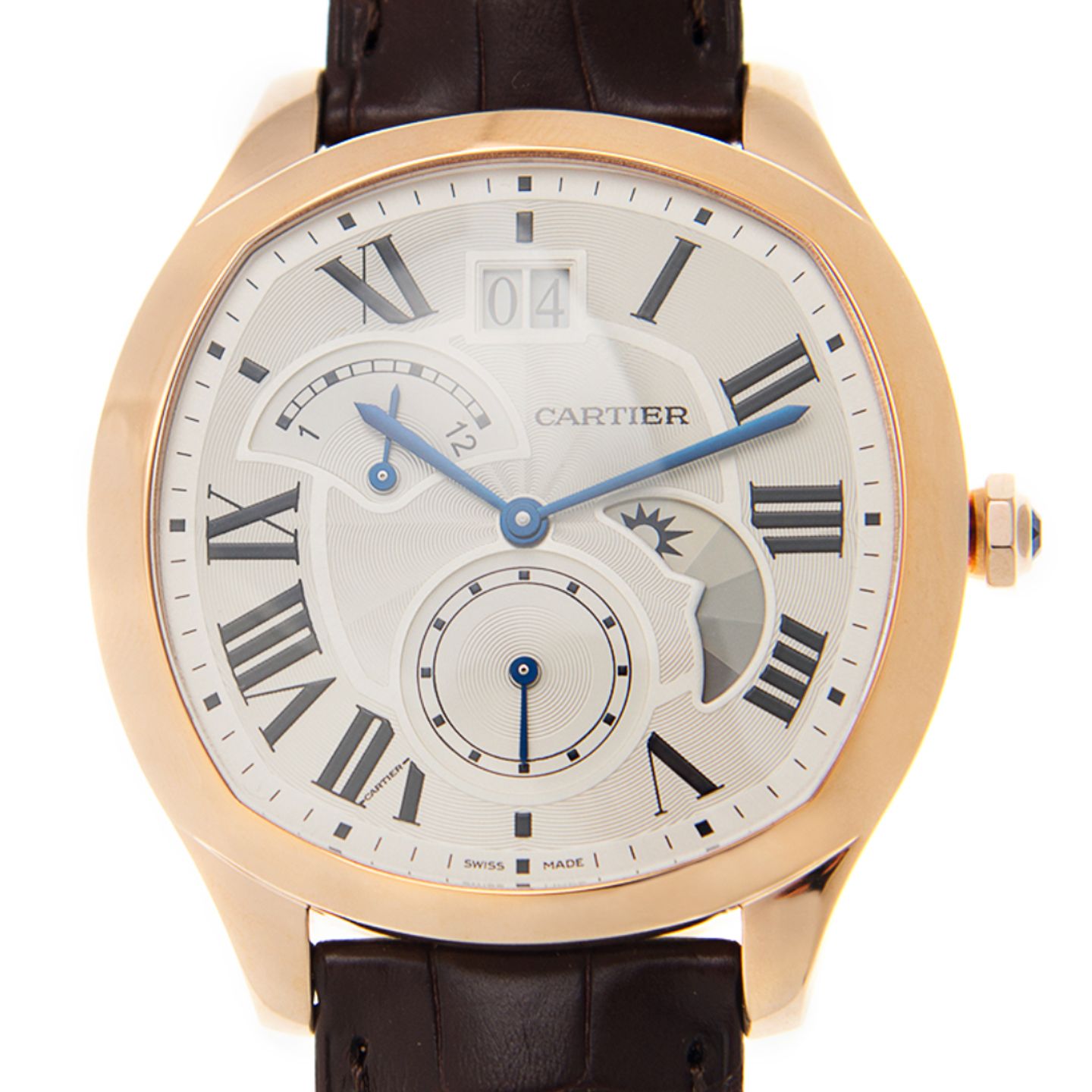 Cartier Drive de Cartier WGNM0005 (2022) - Zilver wijzerplaat 41mm Roségoud (1/1)