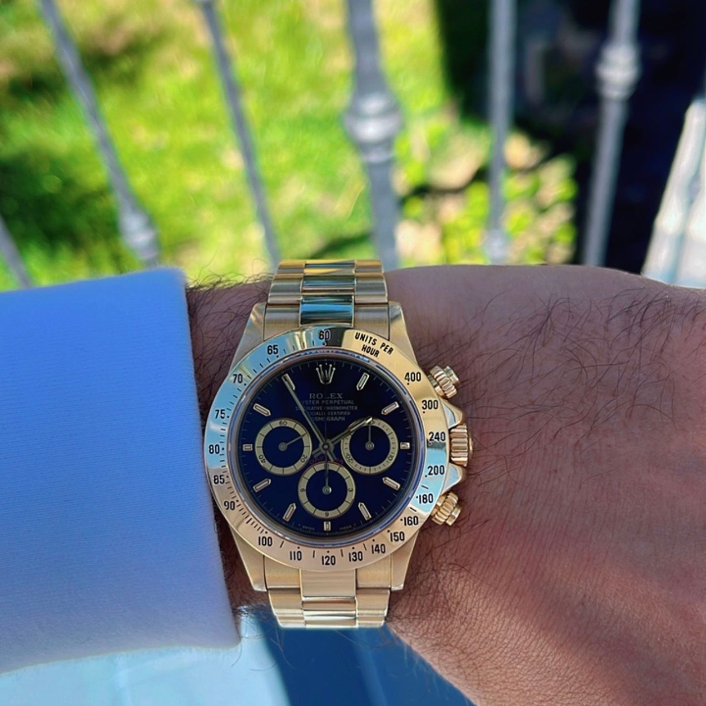 Rolex Daytona 16528 (1989) - Zwart wijzerplaat 40mm Geelgoud (6/6)