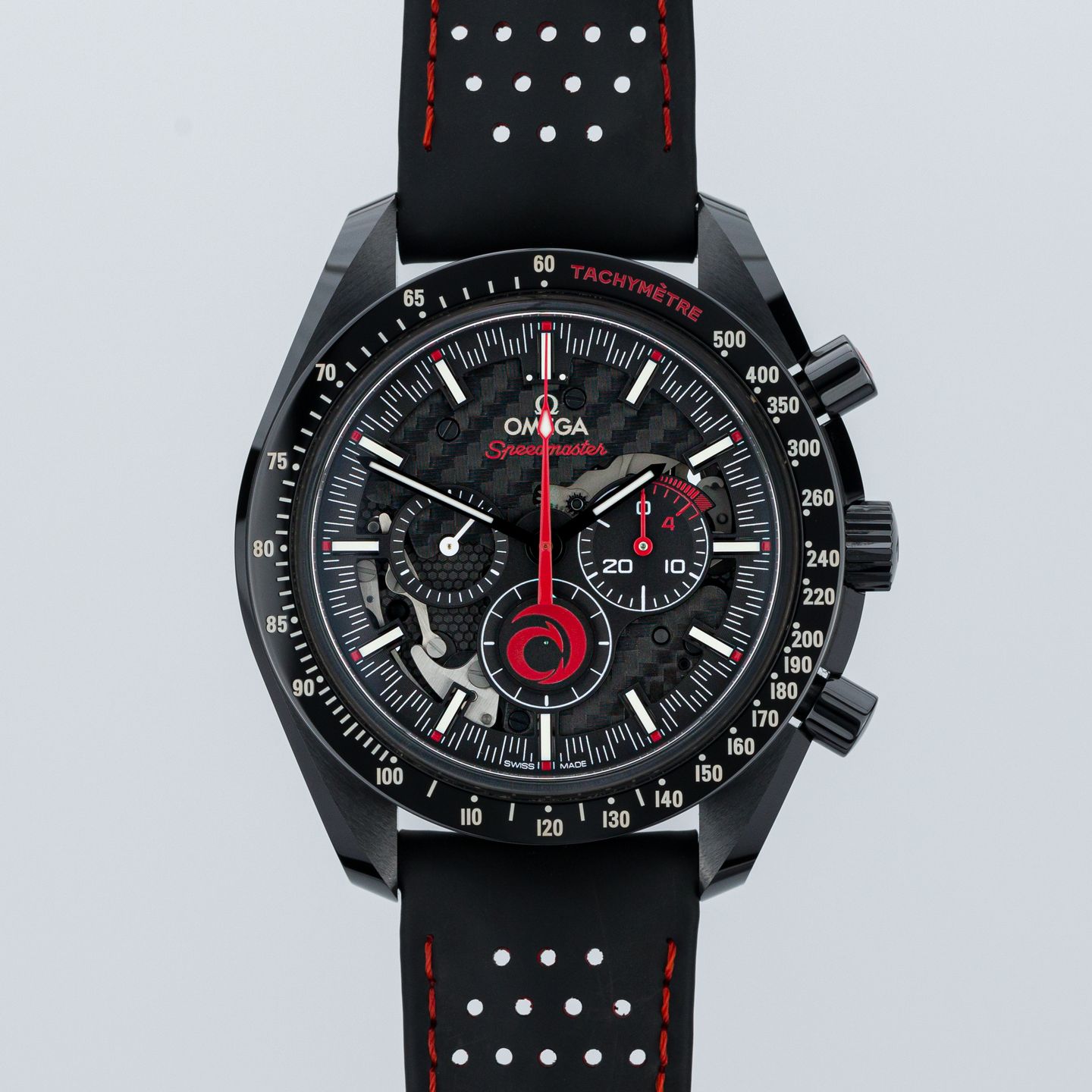 Omega Speedmaster Professional Moonwatch 311.92.44.30.01.002 (Unknown (random serial)) - Black dial 44 mm Ceramic case (1/8)