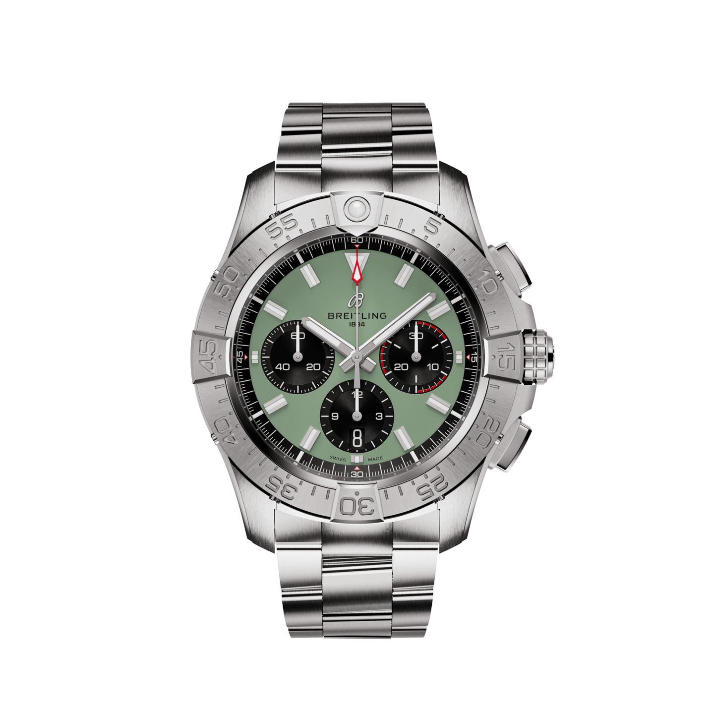 Breitling Avenger AB0147101L1A1 (2024) - Green dial 44 mm Steel case (1/1)