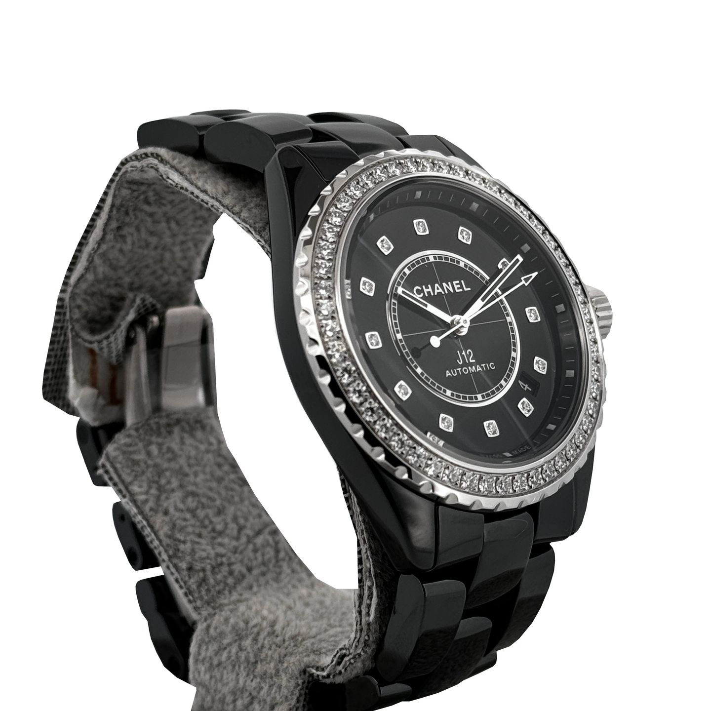 Chanel J12 H6526 (2024) - Black dial 38 mm Ceramic case (3/7)