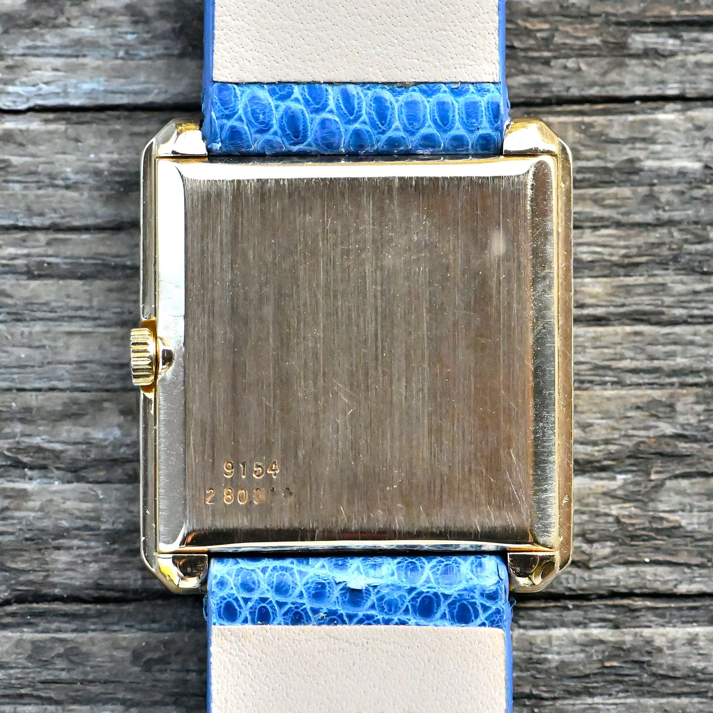 Piaget Protocole 9154 (1977) - Pearl dial 27 mm Yellow Gold case (3/8)