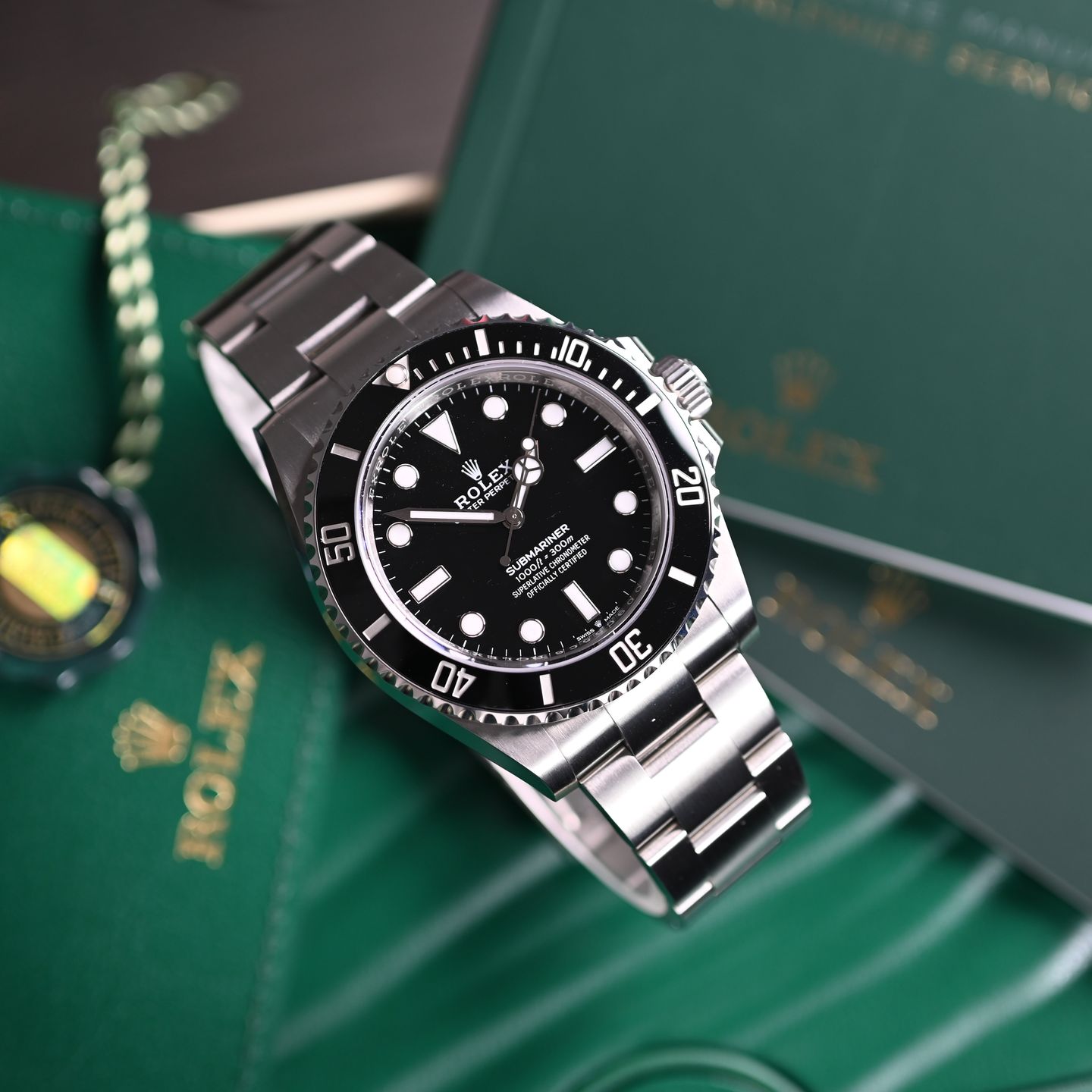 Rolex Submariner No Date 124060 (2024) - Black dial 41 mm Steel case (1/7)
