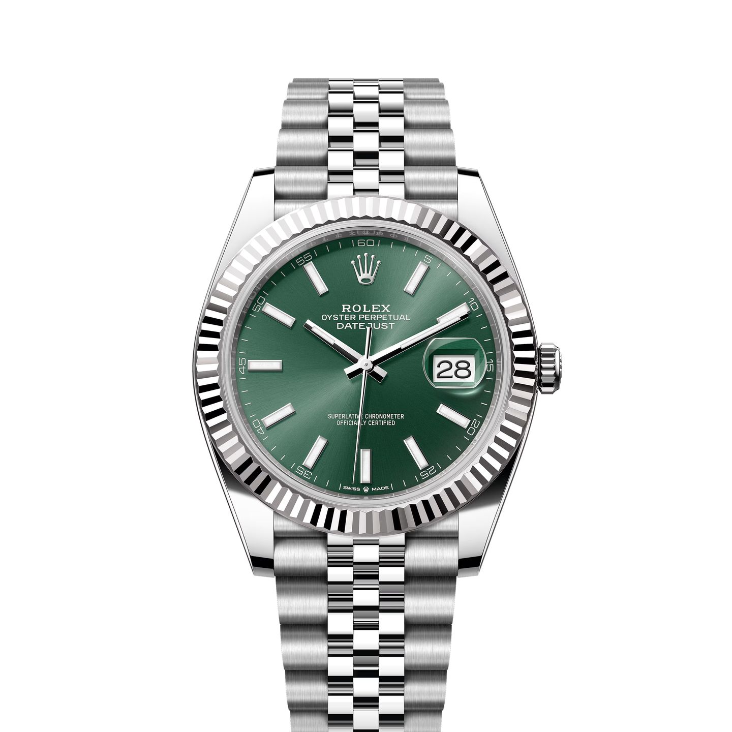 Rolex Datejust 41 126334 (2025) - Green dial 41 mm Steel case (1/1)