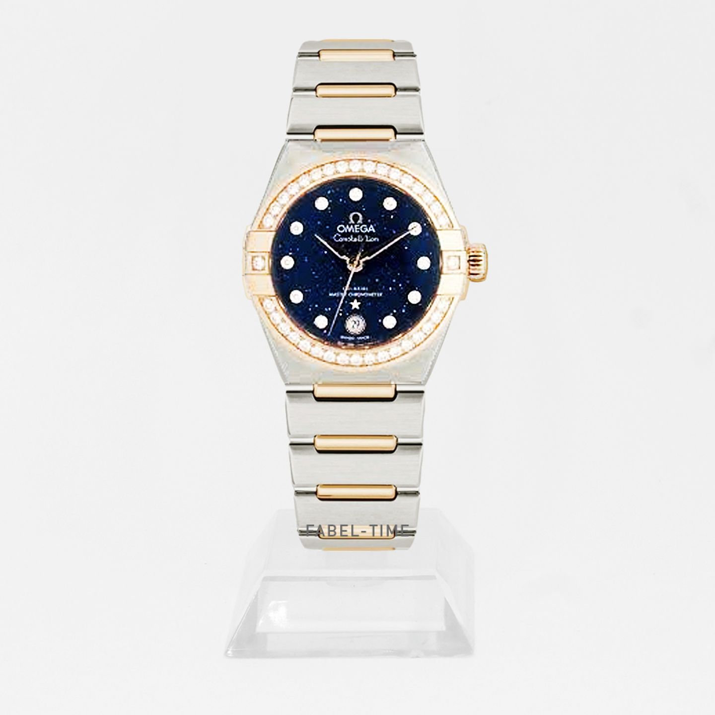 Omega Constellation 131.25.29.20.53.002 (2024) - Blue dial 29 mm Gold/Steel case (1/1)