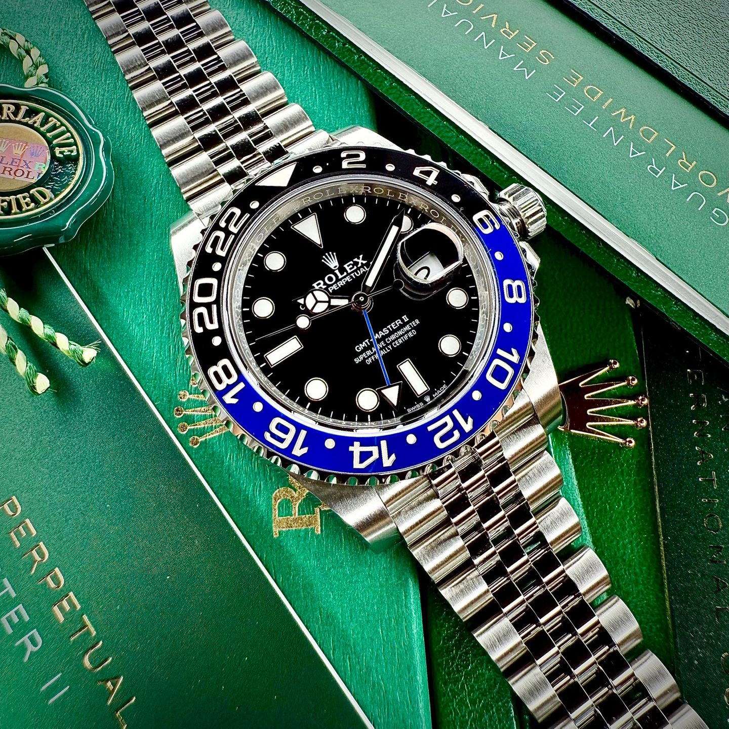 Rolex GMT-Master II 126710BLNR (2025) - Zwart wijzerplaat 40mm Staal (1/8)