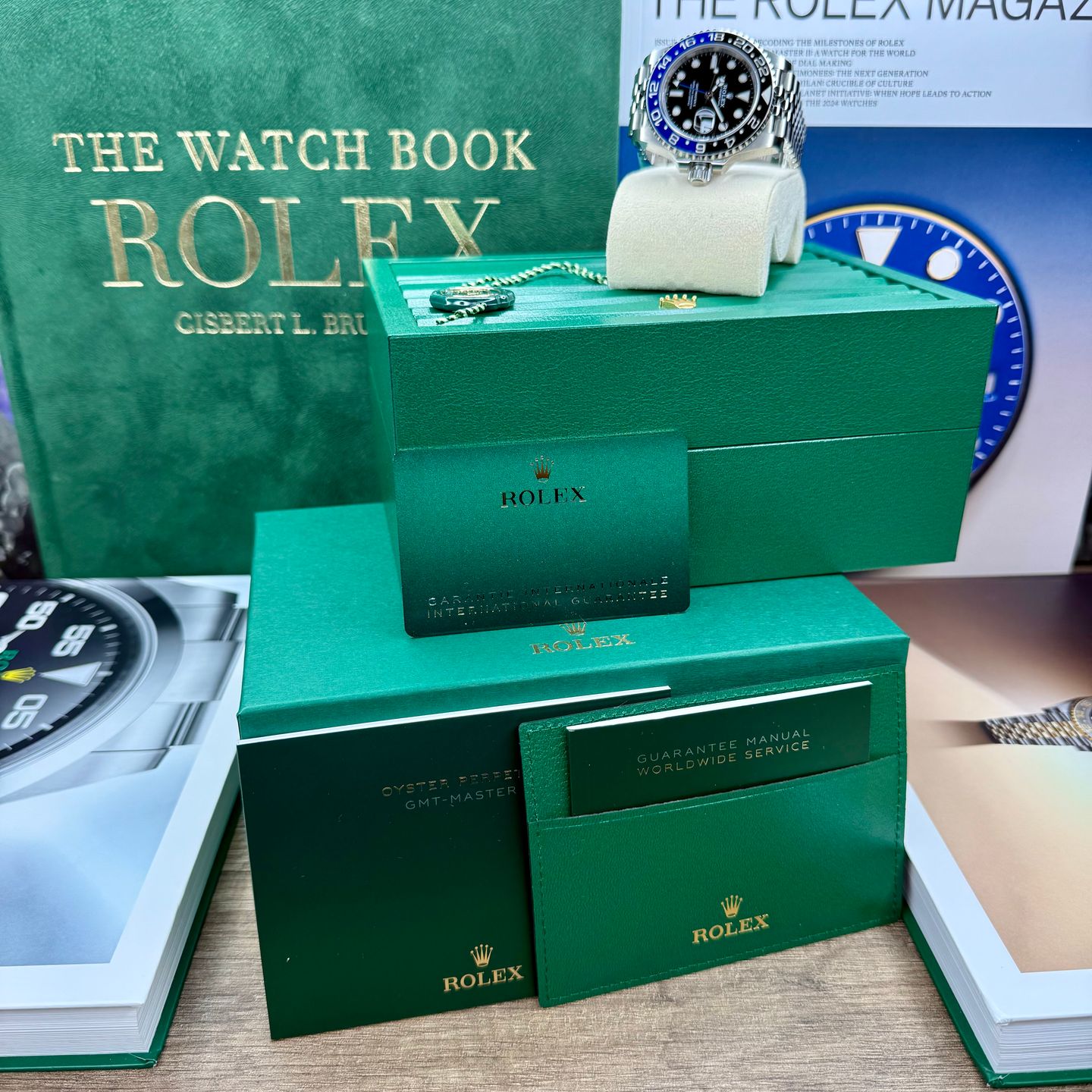 Rolex GMT-Master II 126710BLNR (2025) - Zwart wijzerplaat 40mm Staal (8/8)