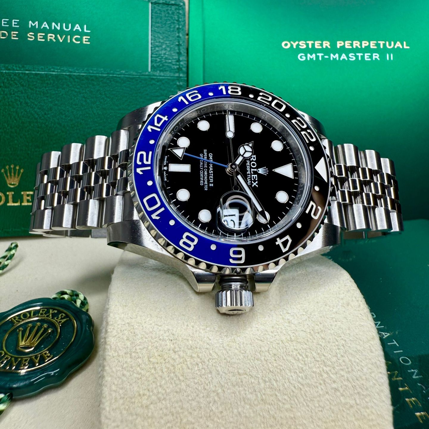 Rolex GMT-Master II 126710BLNR (2025) - Zwart wijzerplaat 40mm Staal (4/8)