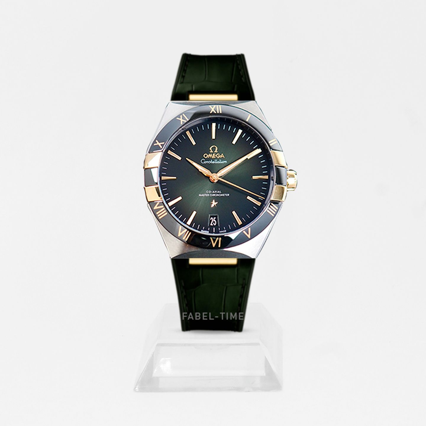 Omega Constellation 131.23.41.21.10.001 (2024) - Green dial 41 mm Gold/Steel case (1/1)