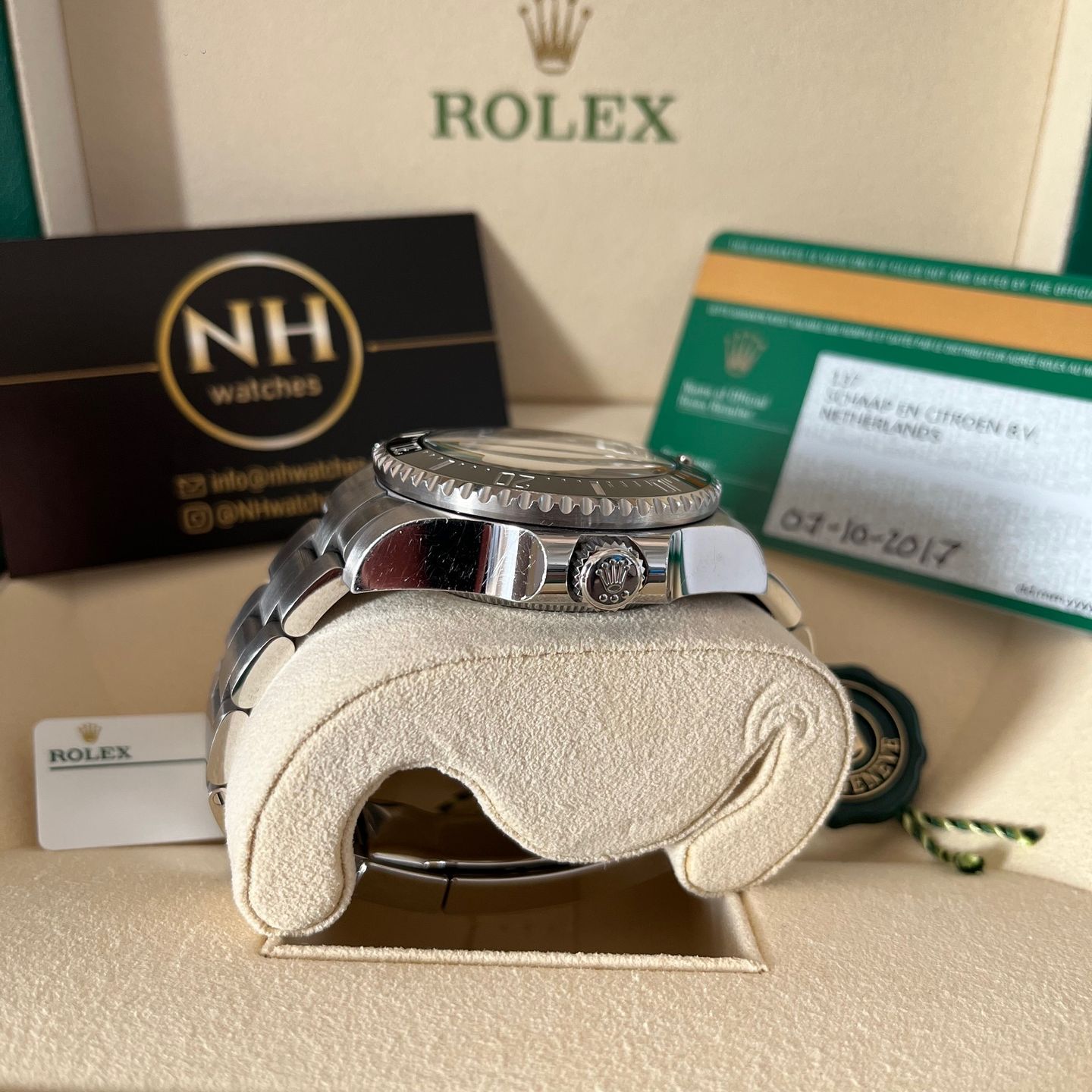 Rolex Sea-Dweller Deepsea 116660 (2017) - Zwart wijzerplaat 44mm Staal (5/8)