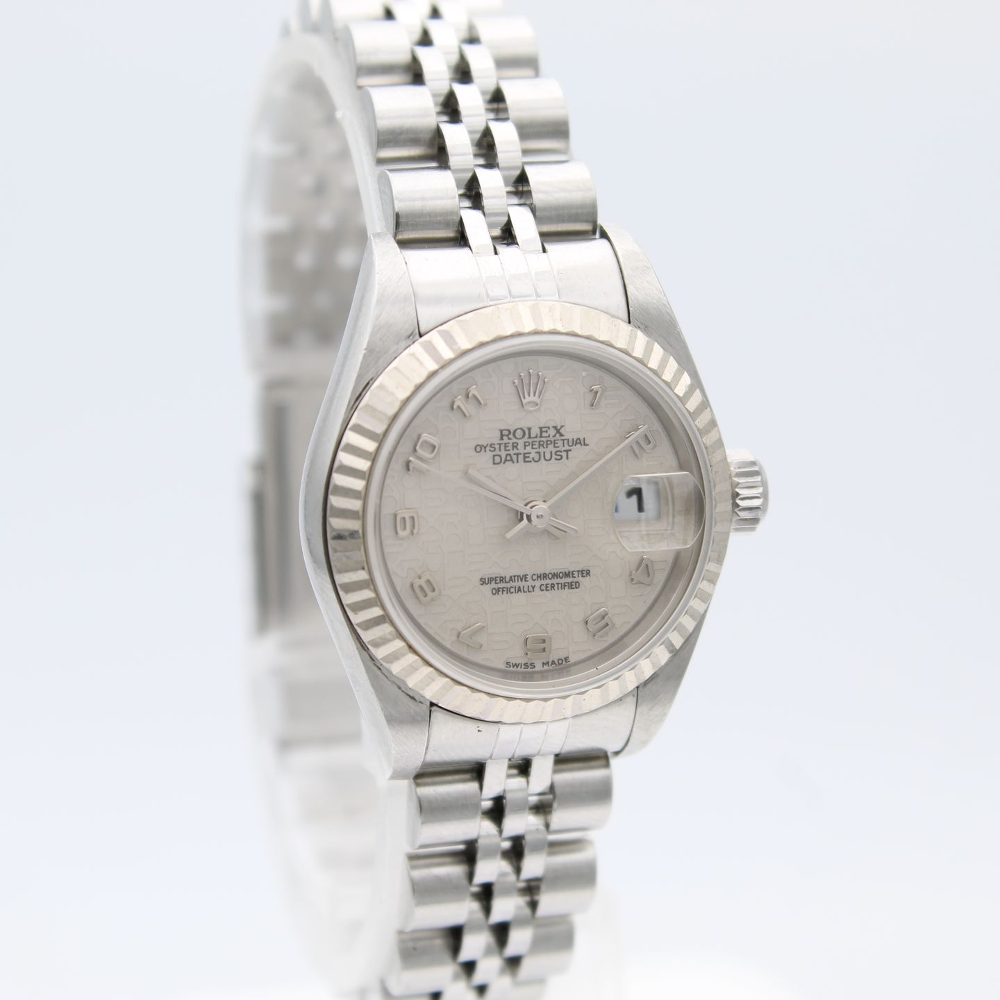 Rolex Lady-Datejust 79174 (2003) - Champagne dial 26 mm Steel case (4/8)