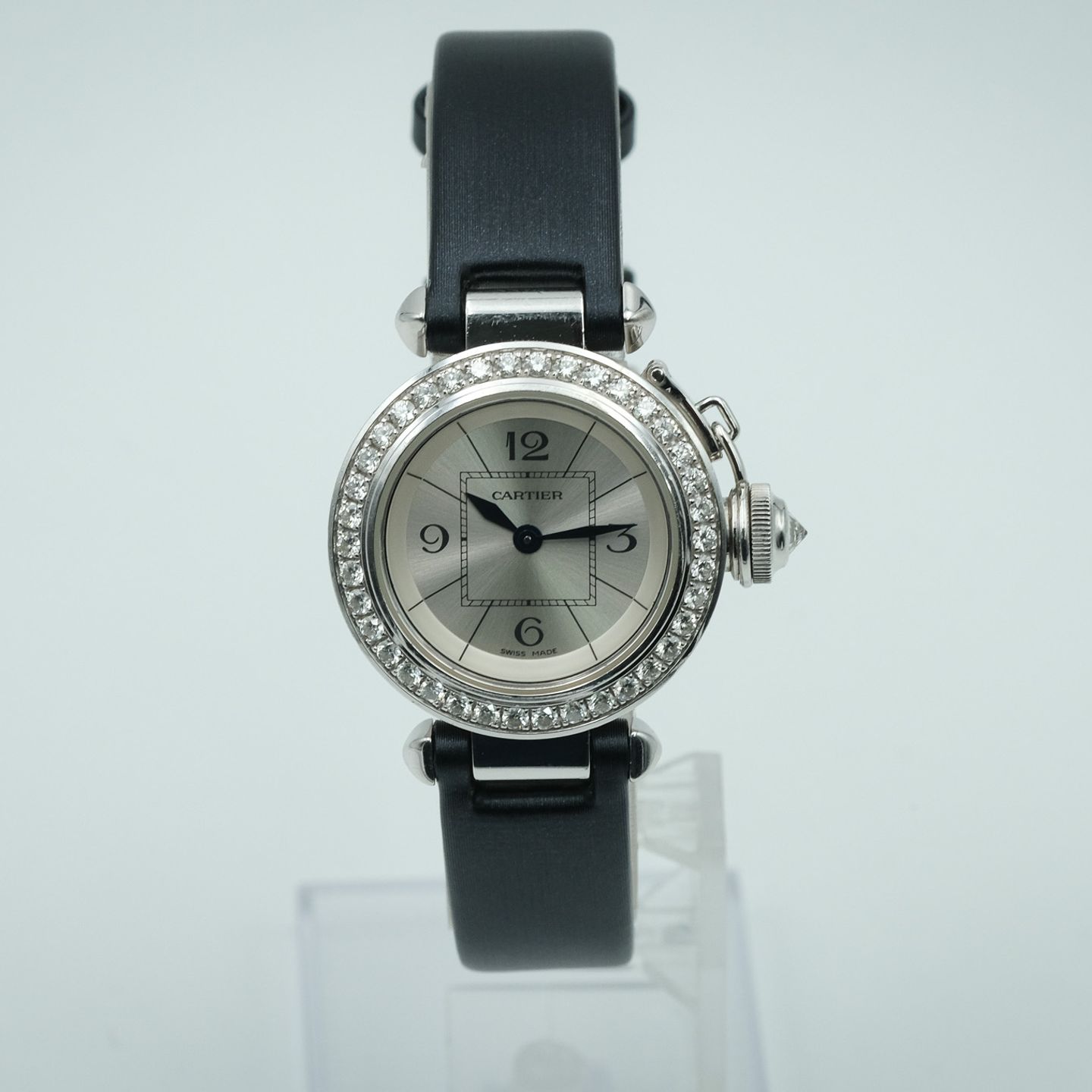 Cartier Pasha WJ124027 (2011) - Silver dial 27 mm White Gold case (4/8)