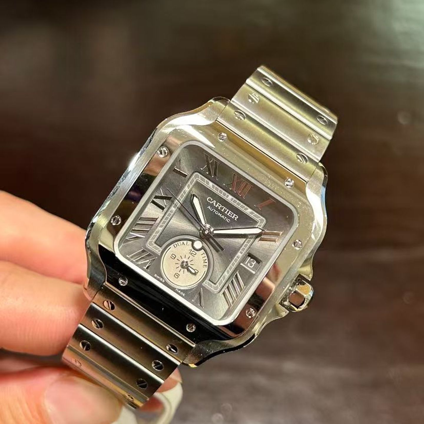 Cartier Santos WSSA0076 - (4/4)