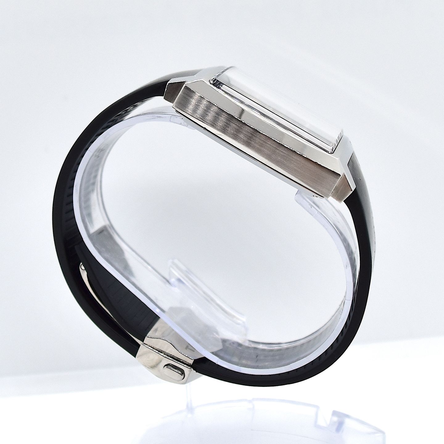 TAG Heuer Monaco Calibre 6 WW2110 (2009) - Zwart wijzerplaat 37mm Staal (5/8)