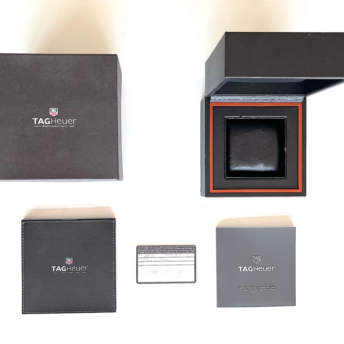 TAG Heuer Monaco Calibre 6 WW2110 (2009) - Zwart wijzerplaat 37mm Staal (8/8)