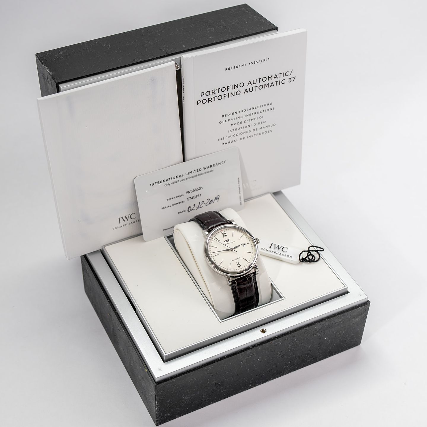 IWC Portofino Automatic IW356501 (2019) - 40mm Staal (7/8)